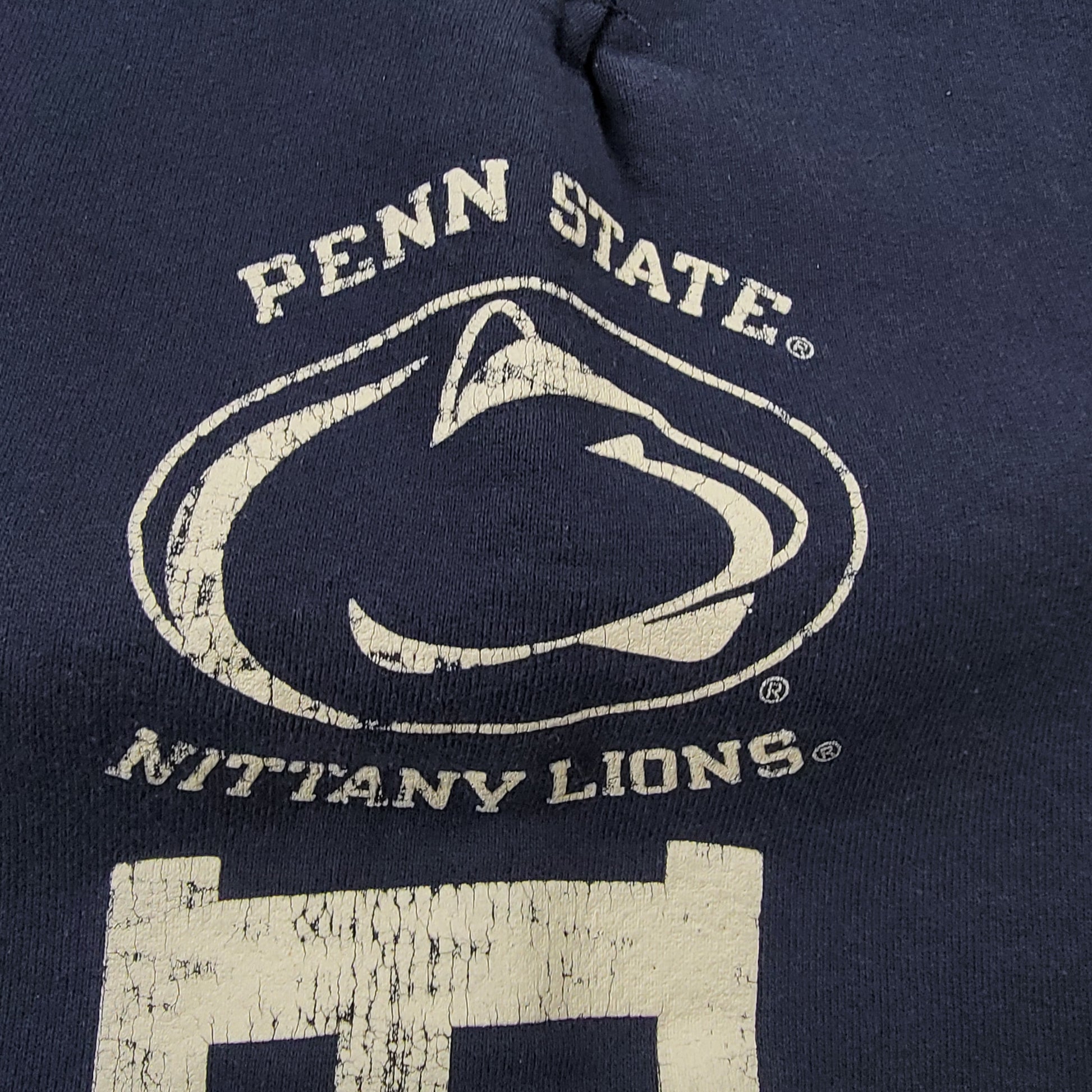 Penn State Nittany Lions Russell Athletic Sweatpants Size L Navy Blue Preowned3