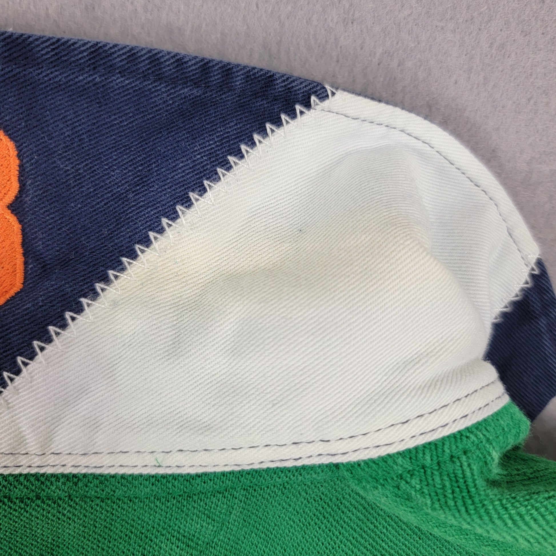Polo Ralph Lauren Big Pony Shirt Mens L Green Navy Blue Orange Crest Polo Y2K12