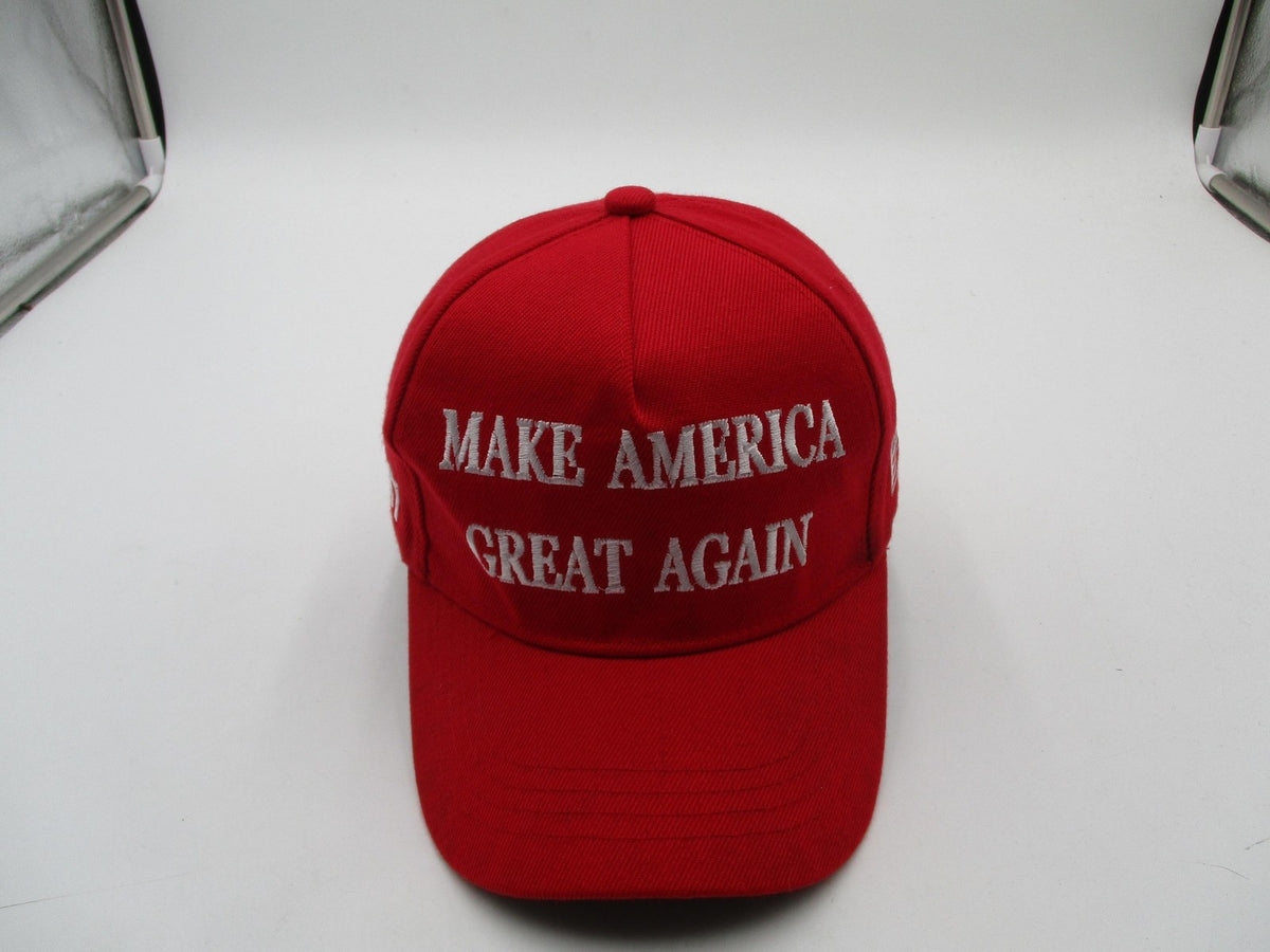 Make America Great Again Trump Hat Cap Snap Back Mens One Size Red Flag USA1