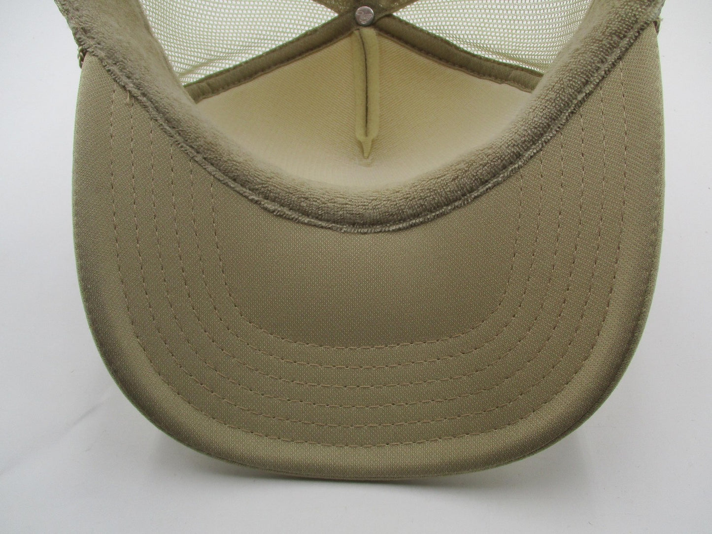 Otto Cactus Desert Hat Cap Snap Back Mens One Size Beige Trucker Mesh Patch10