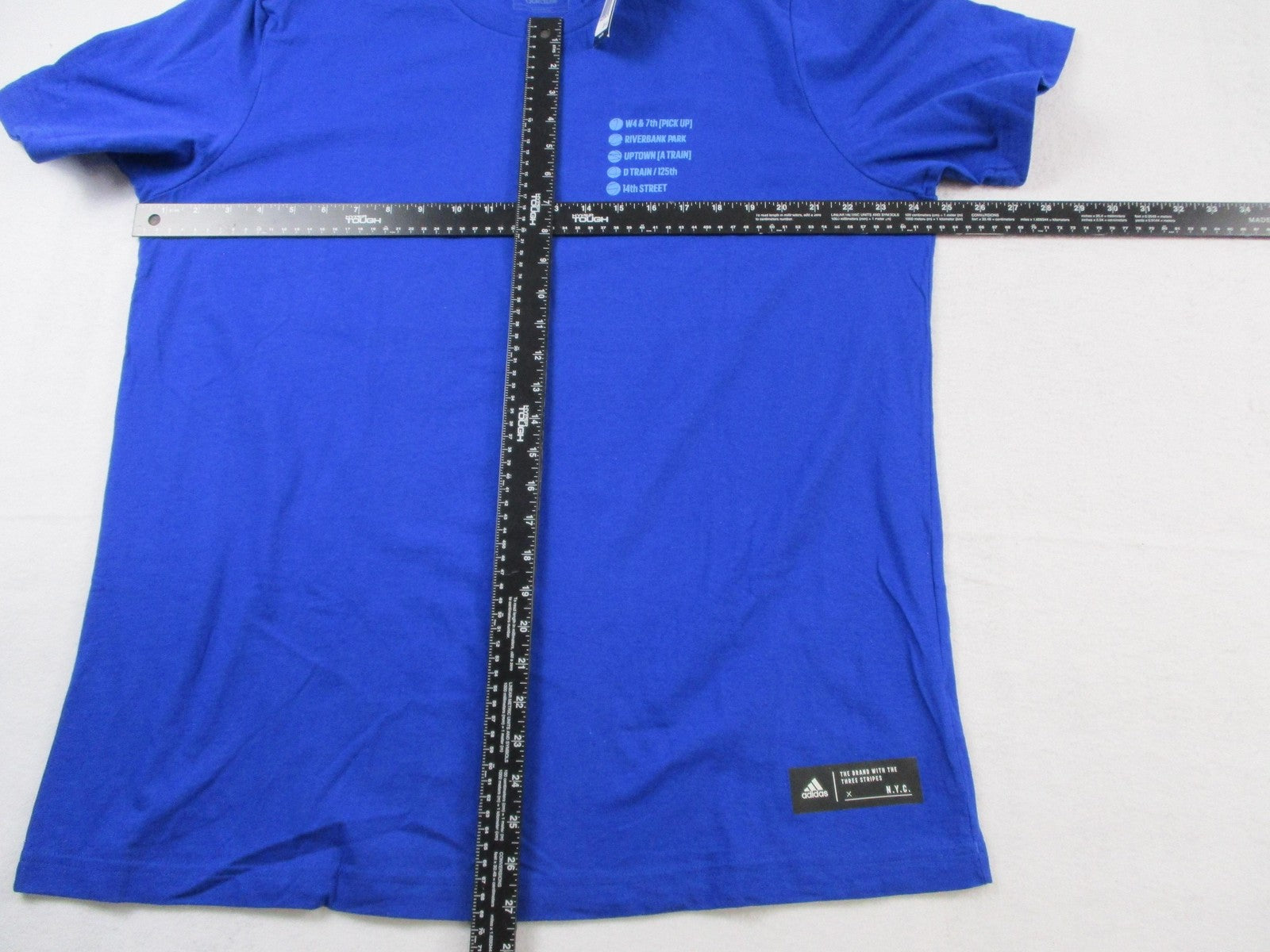 Adidas NYC Next Wave Shirt Mens XL Blue New York Sports Graphic Tee NWT 1366676