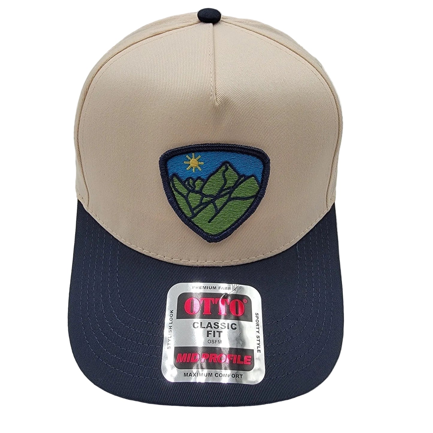 DJ John Summit Off the Grid Otto Snapback Cap Beige/Blue New0
