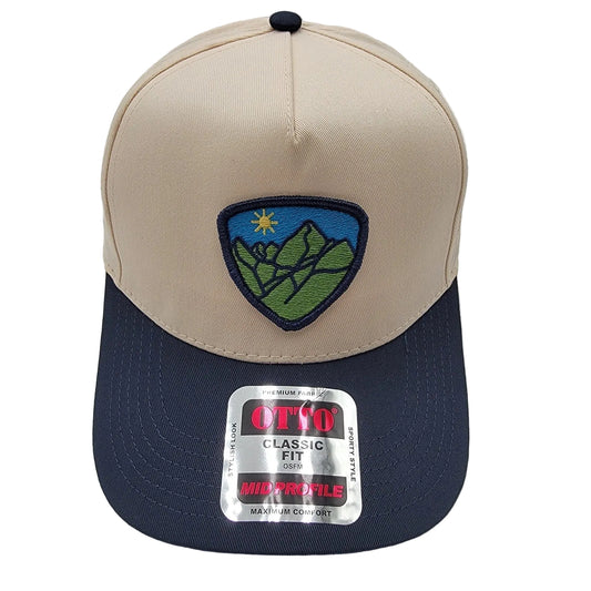 DJ John Summit Off the Grid Otto Snapback Cap Beige/Blue New0