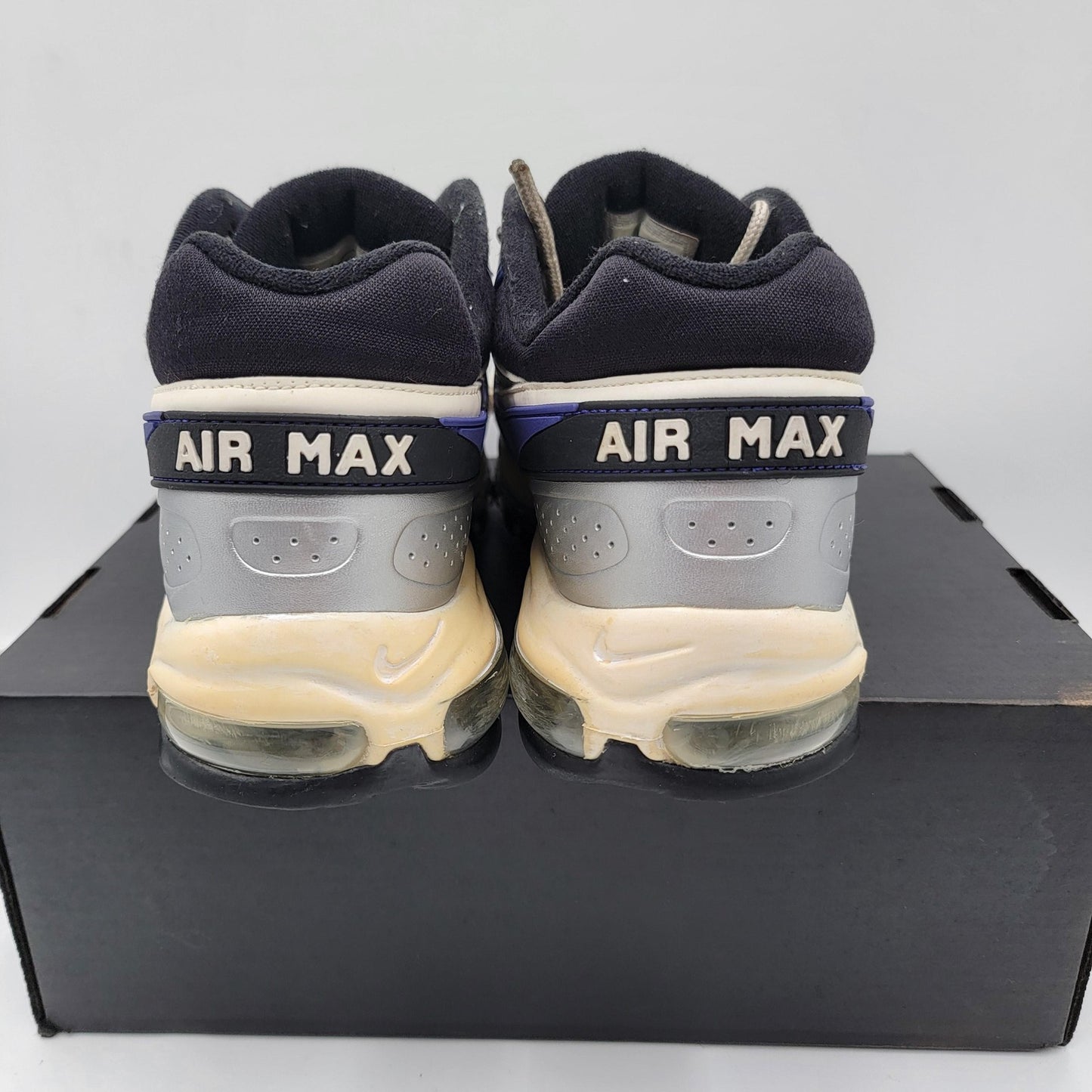 Nike Air Max 98 OG Mens Size 11.5 Silver Purple AO2406002 Sneakers Retro