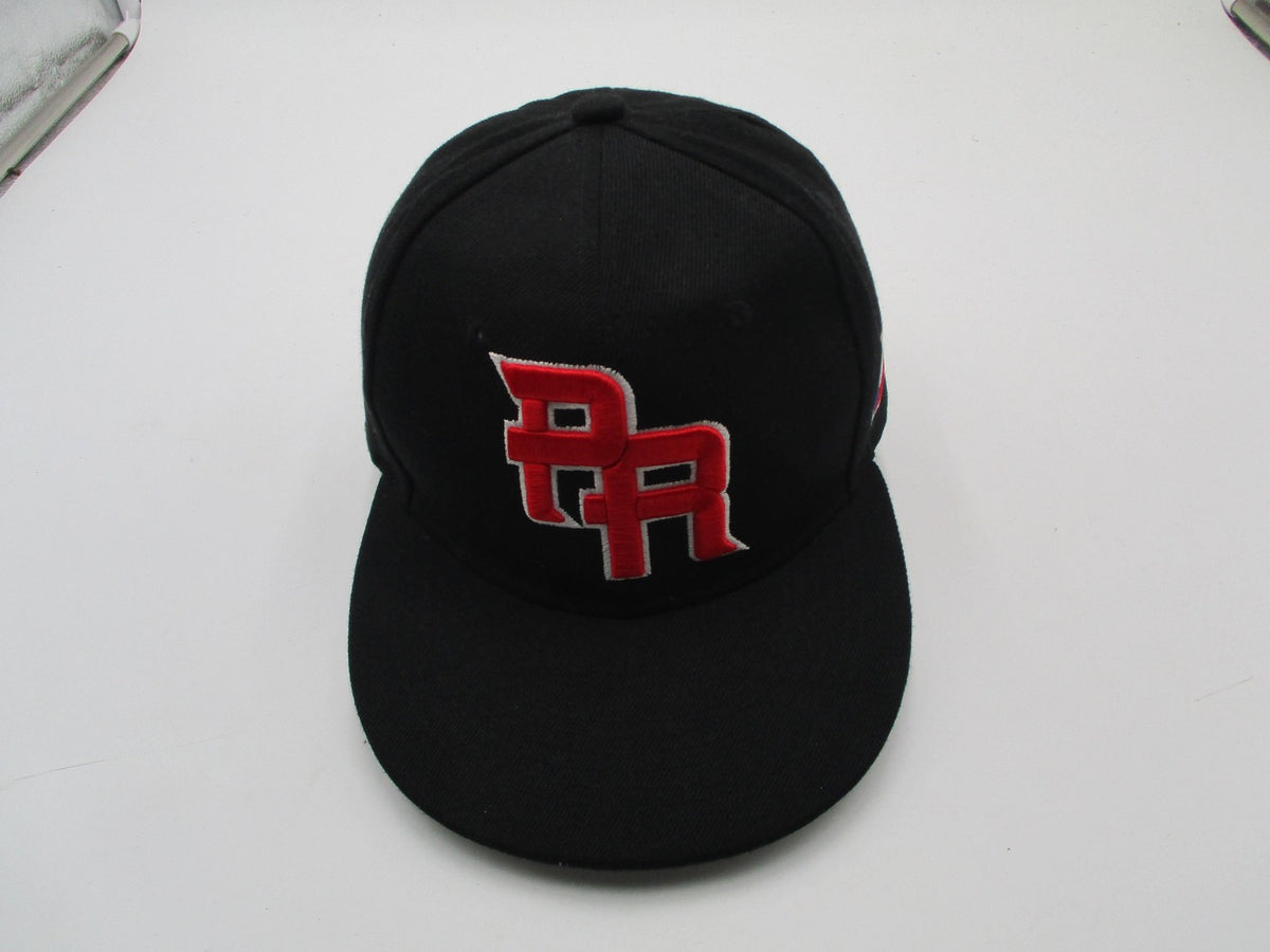 Puerto Rico Hat Cap Snap Back One Size Black Baseball Mens PR Flag WBC Logo9