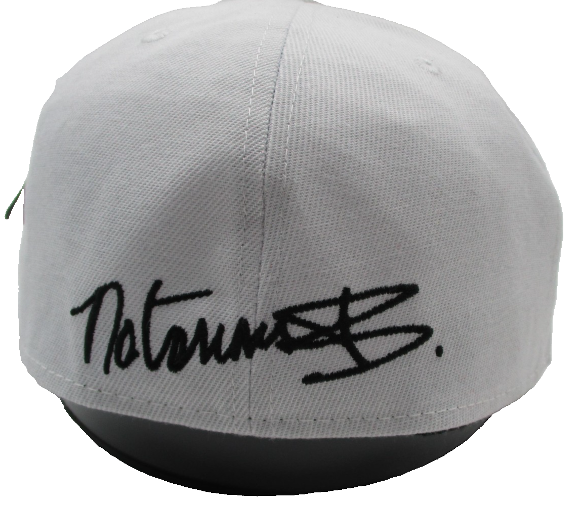 Notorious BIG Bad Boy Hat Cap Fitted Mens 7 3/4 White Headgear Classics Hip Hop2