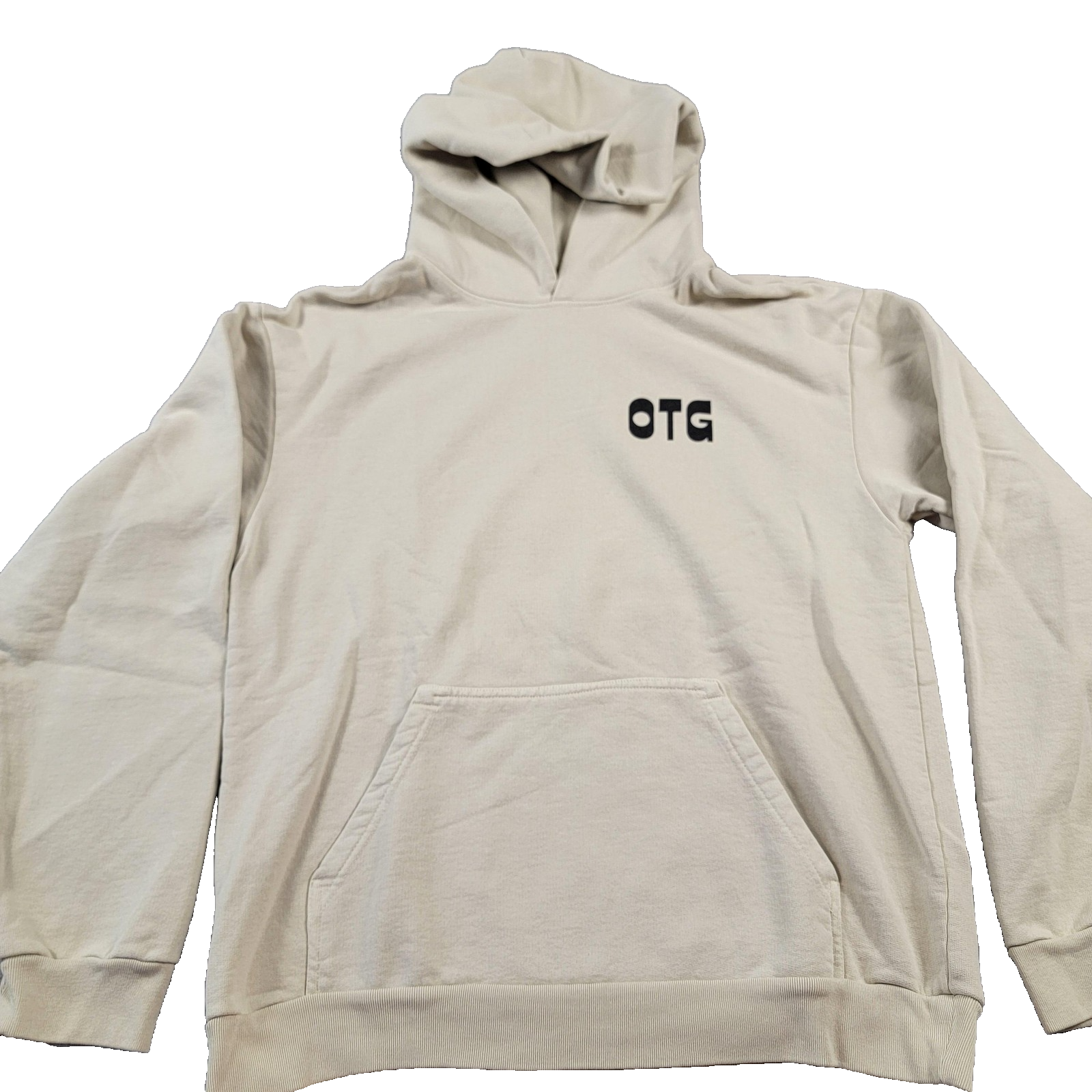 Off The Grid Records Hoodie Mens Large Pullover Mountain Graphic OTG New