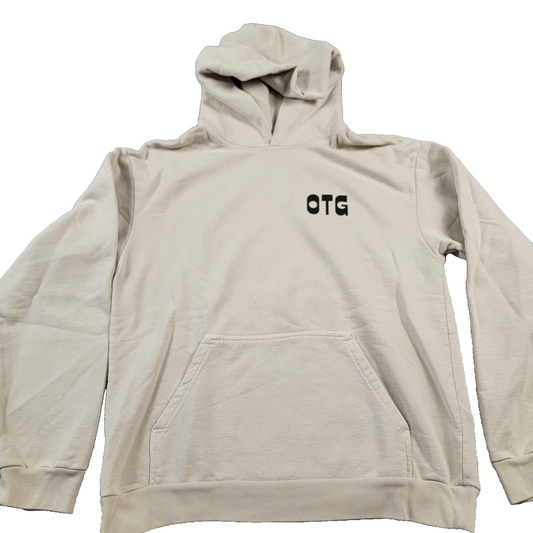Off The Grid Records Hoodie Mens Large Pullover Mountain Graphic OTG New