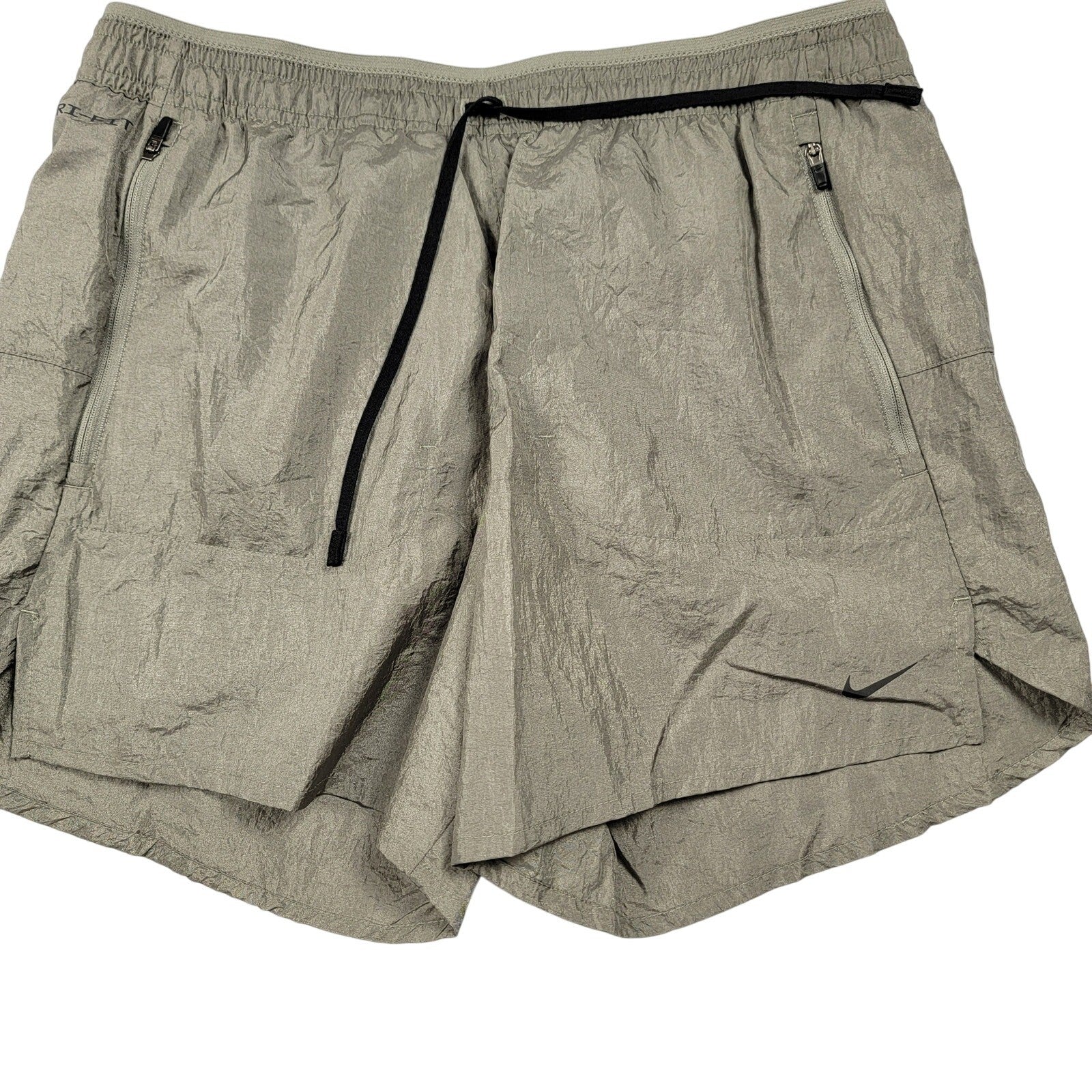 Nike Running Division Stride 5” Dri-FIT Shorts Olive Green Men’s Medium NWT0