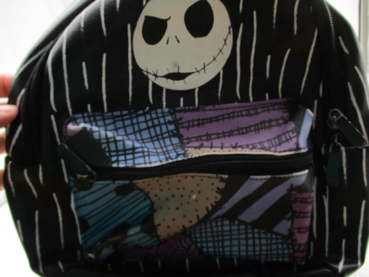 Disney Jack Skellington Backpack 13" Black Nightmare Before Christmas Bag2