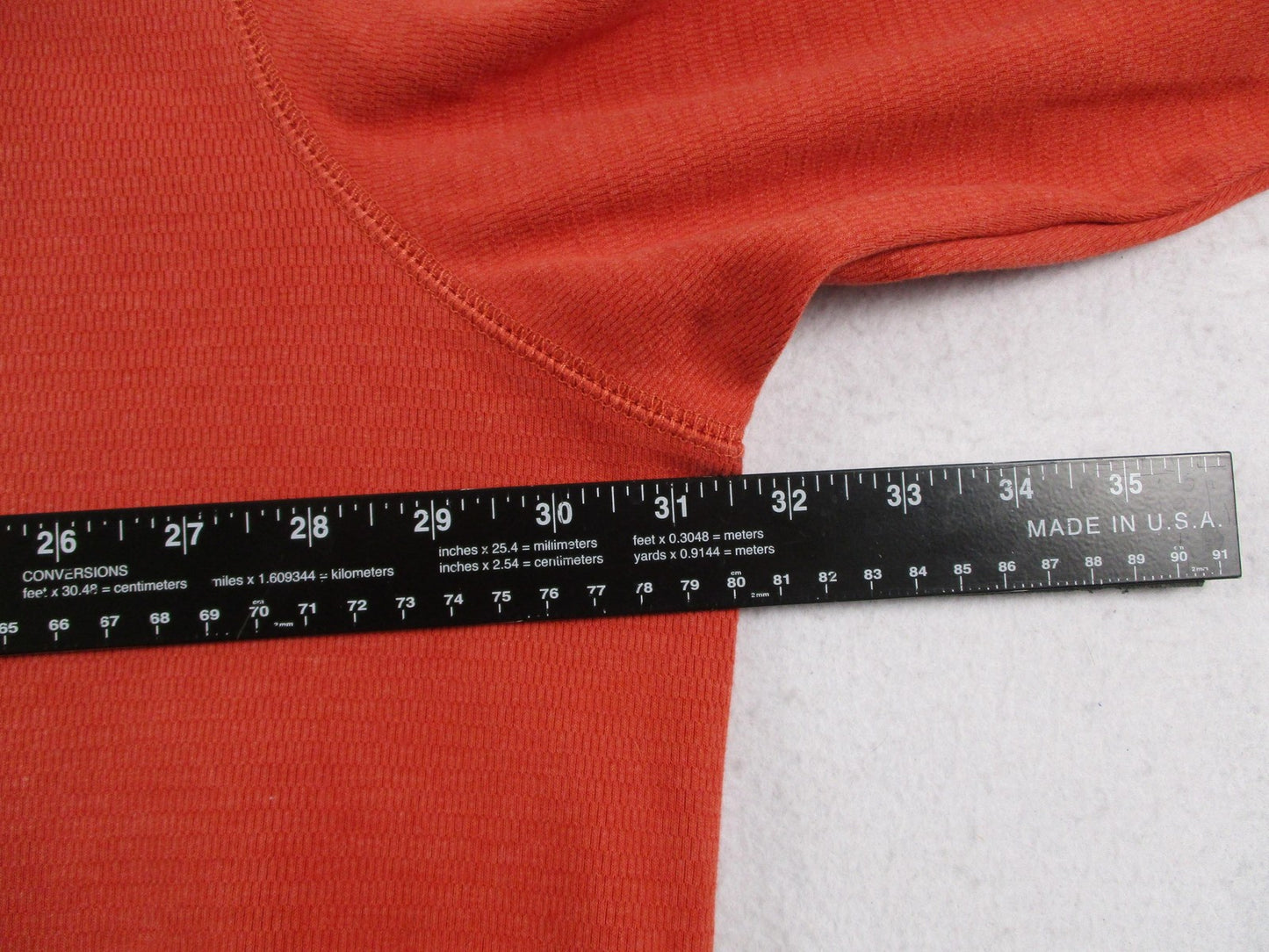 Carhartt Shirt Mens 4XL Orange Long Sleeve Thermal Henley Pocket Relaxed Fit9