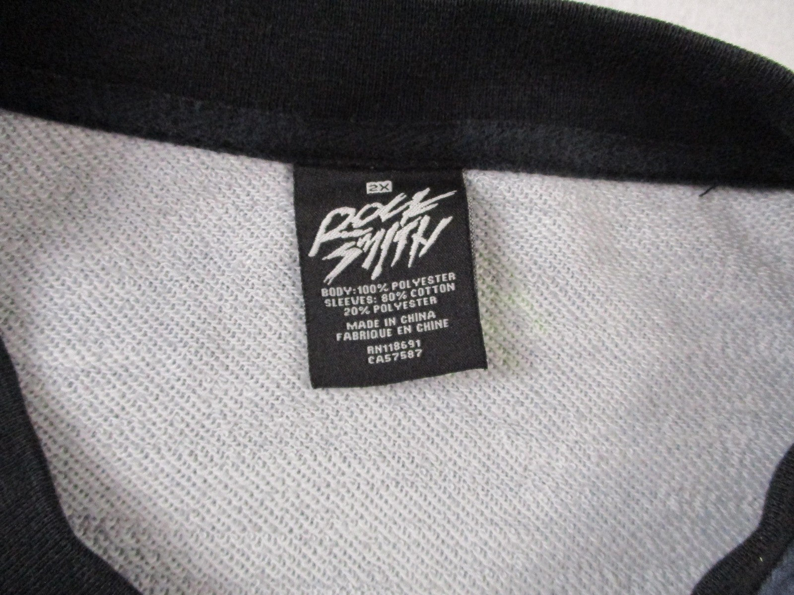 Rocksmith Sweatshirt Mens 2XL Green Fleece Pullover Crewneck Graphic 808 Aurora3