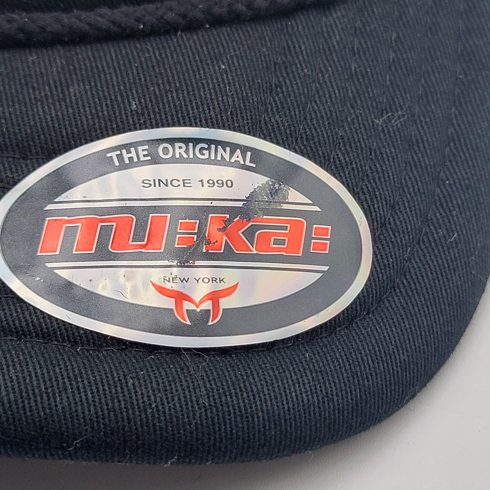 CREAM Hat Cap Snap Back Black Red Mesh Trucker Embroidered Muka One Size Mens6
