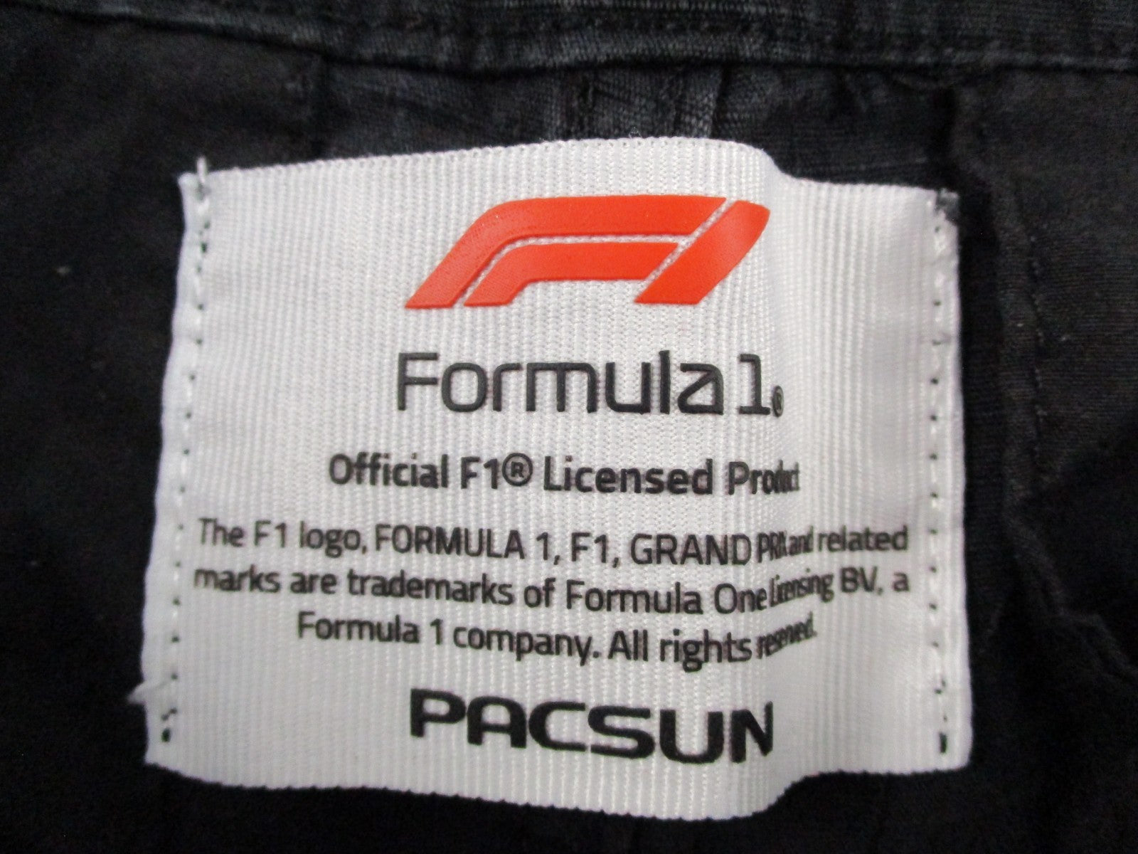 PacSun x Formula 1 F1 Hoodie Cargo Pants Set Mens L/36 Used