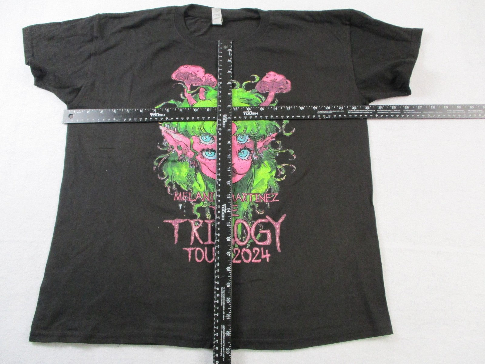Melanie Martinez The Trilogy Tour 2024 Concert Tee Small Black 100% Cotton 15415