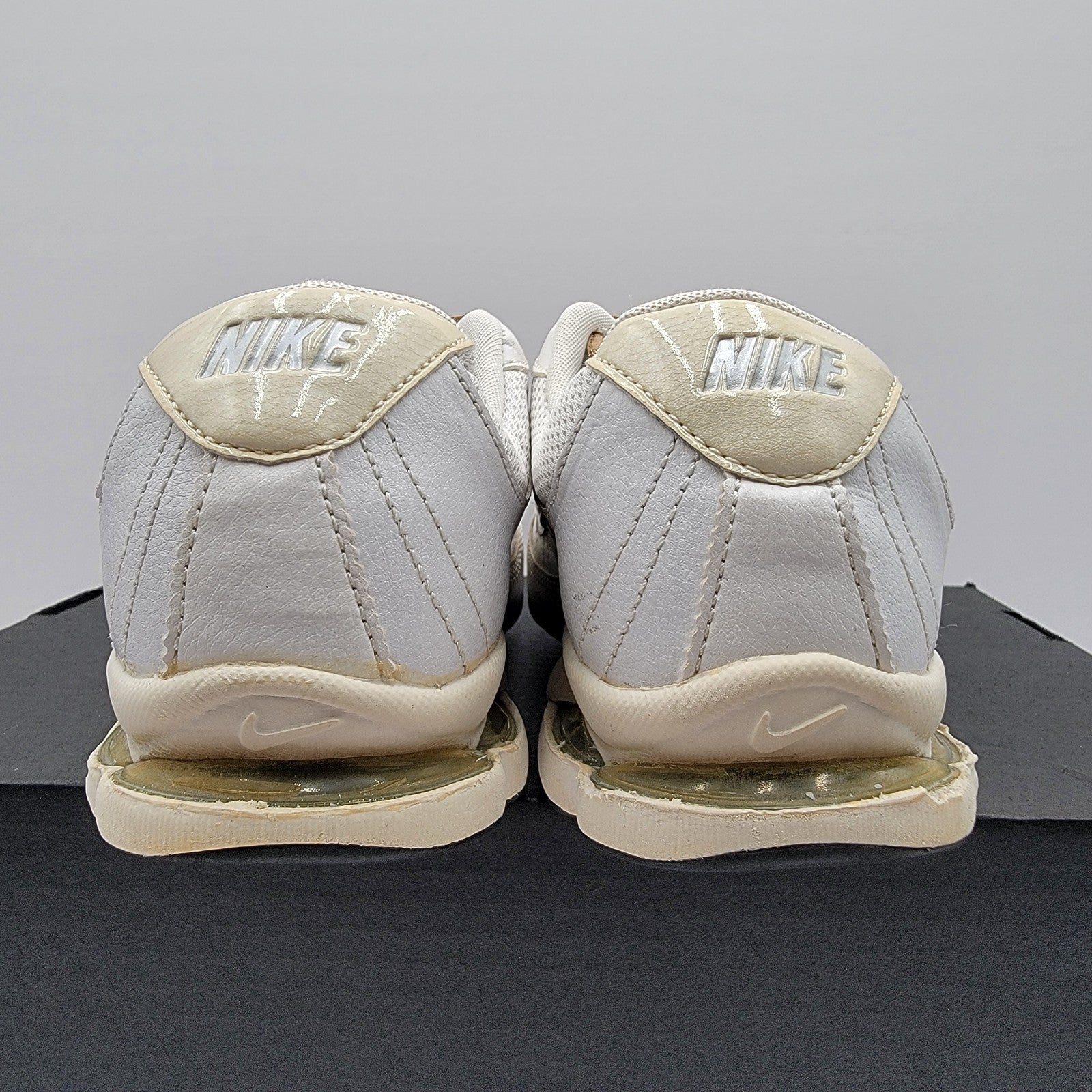 Nike Shox Navina Women’s Training Shoes White Gold 366650111 Size 7.5