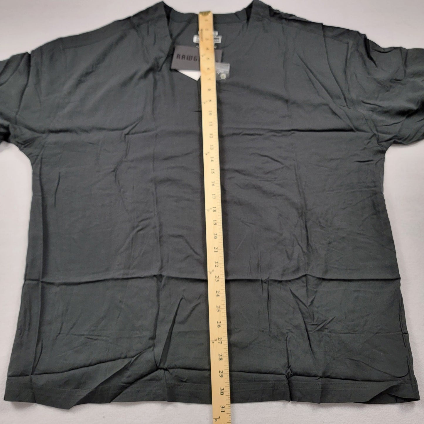 Raw Gear Mens Black Henley Sleep Shirt Sz 2XL Bundle of 3