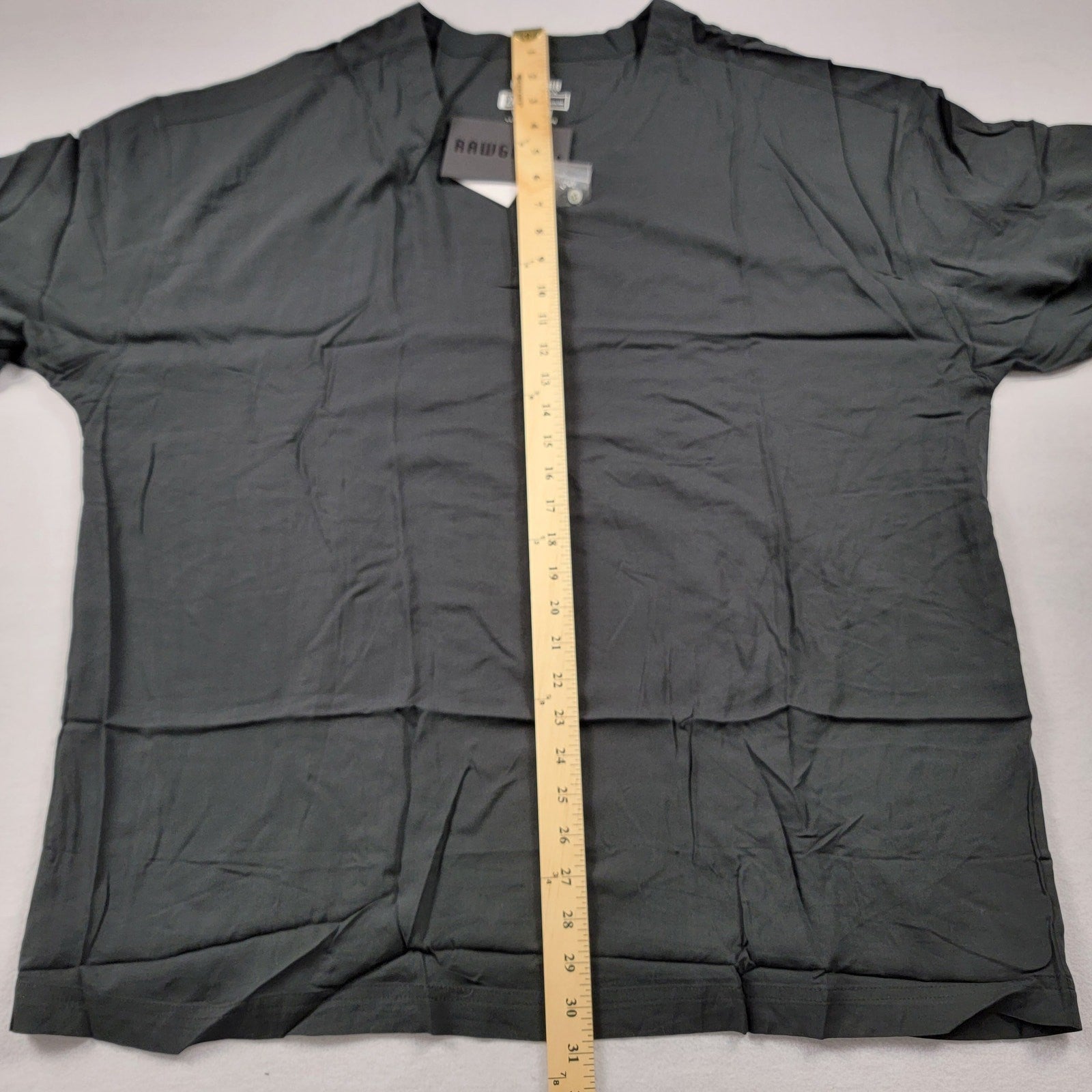 Raw Gear Mens Black Henley Sleep Shirt Sz 2XL Bundle of 3