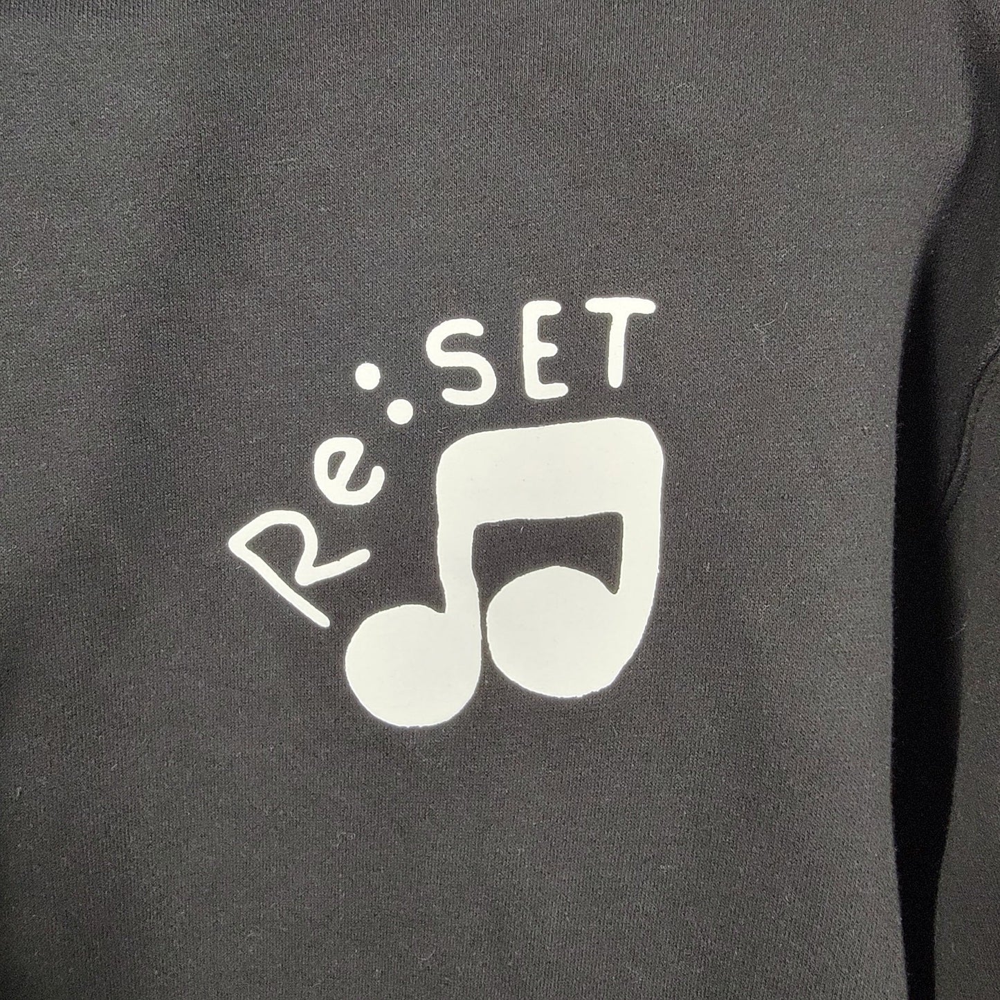 Re:Set Music Festival Black Pullover Hoodie - Size L
