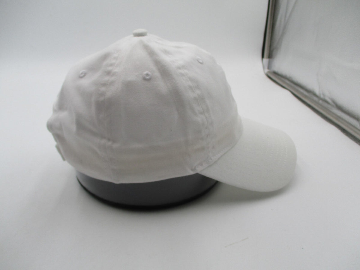 BIG Hat Cap Strap Back Mens One Size White Cotton Twill Baseball Dad Classic6