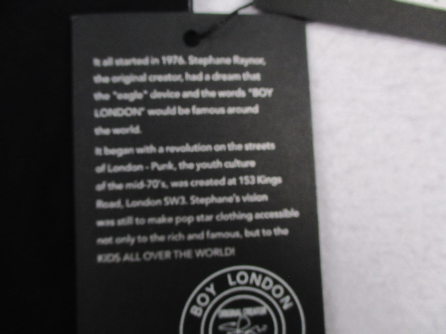 Boy London Shirt Mens Medium Black Pink Logo Graphic Streetwear TShirt Tee 13126