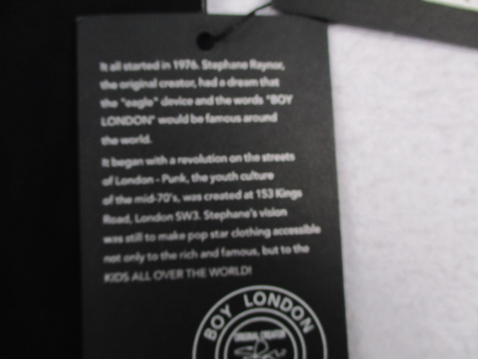 Boy London Shirt Mens Medium Black Pink Logo Graphic Streetwear TShirt Tee 13126