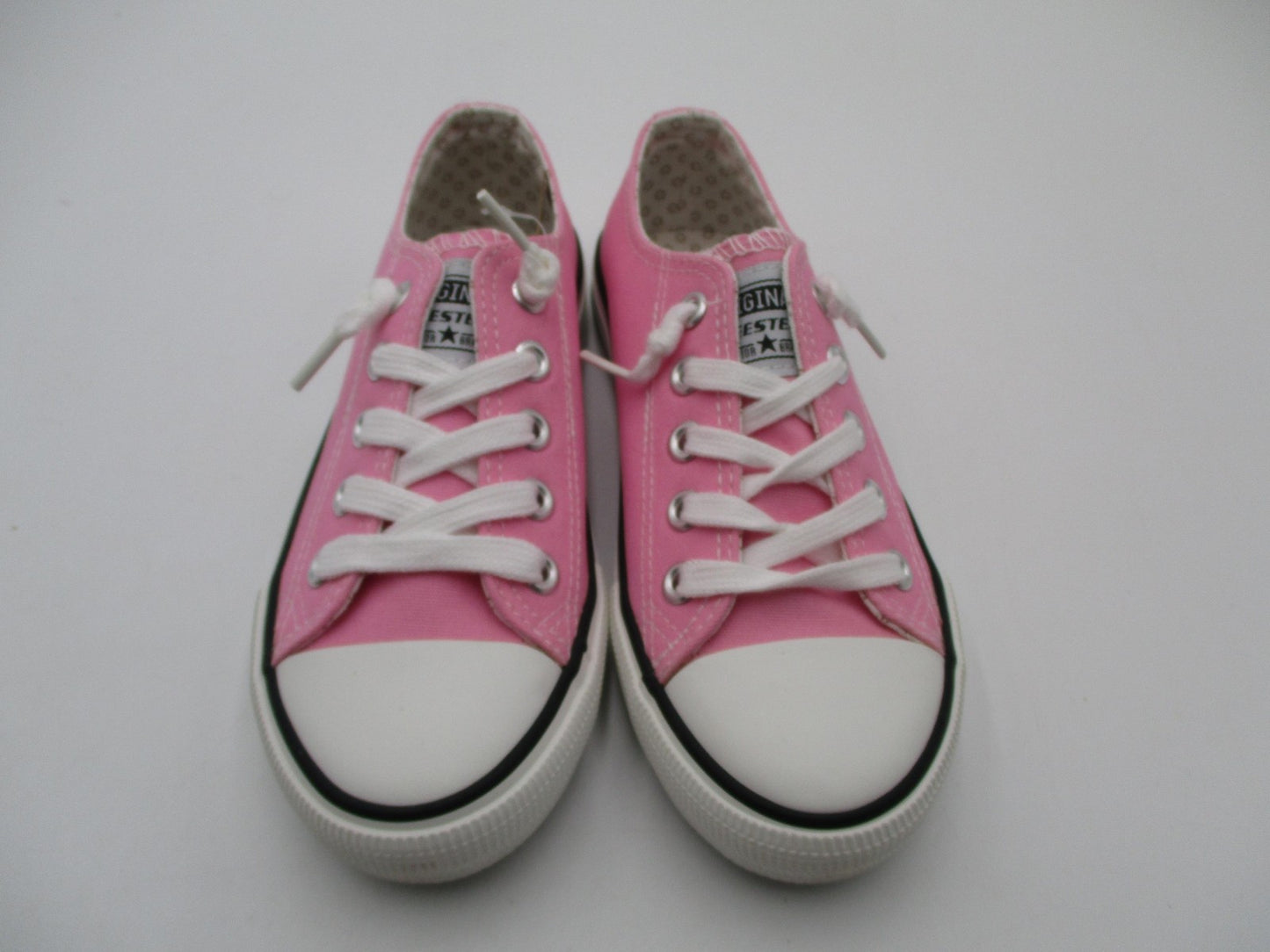 Weestep Originals Shoes Kids Size 13 Pink Canvas Low Top Lace Up Sneakers2