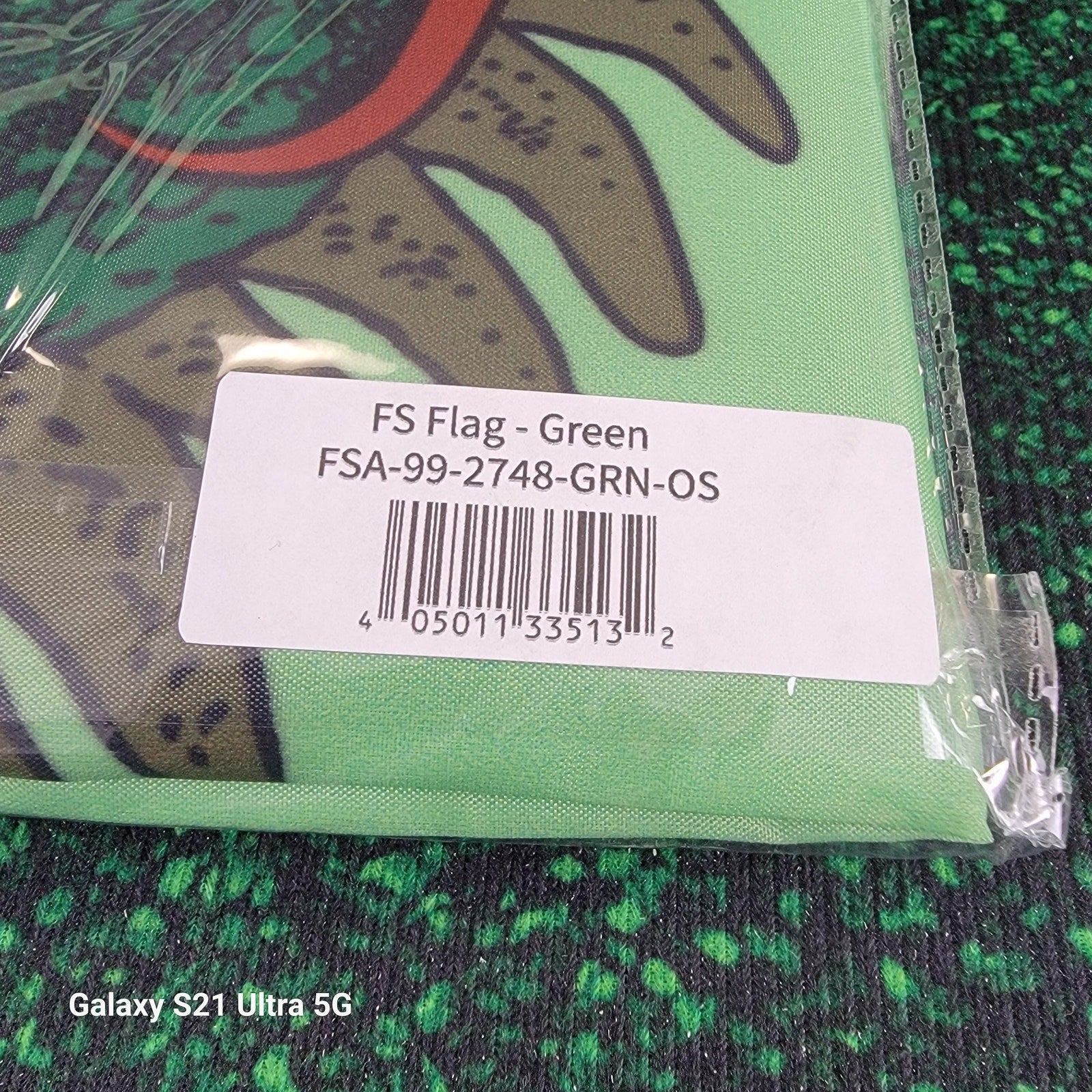 NELK BOYS FULL SEND Green Iguana Rona Szn Flag  SOLD OUT  NEW IN PACKAGING1