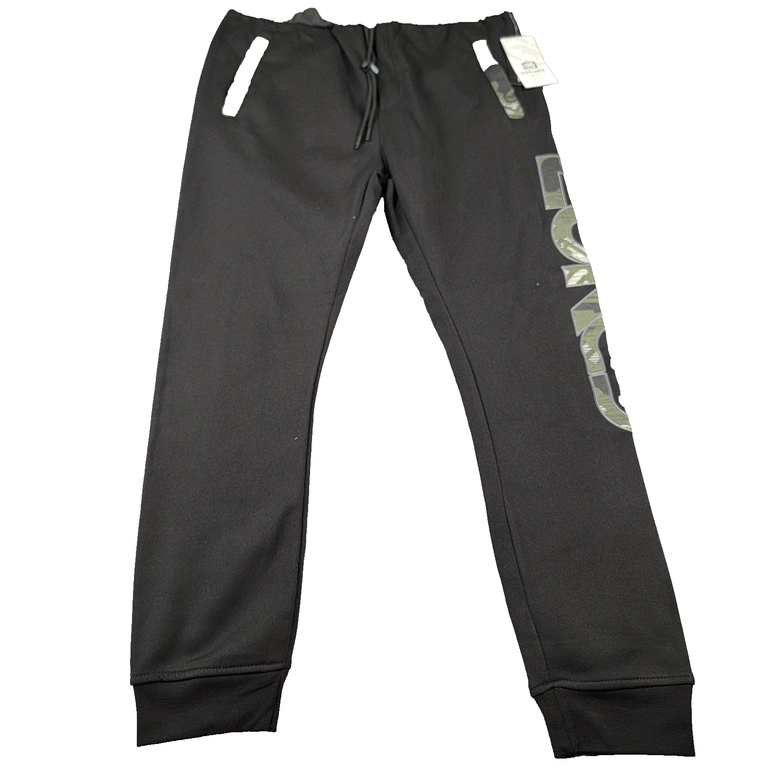 Ecko Unltd Pants Mens Medium Joggers 2 pr Bundle Black Gray Marled Camo New 9061