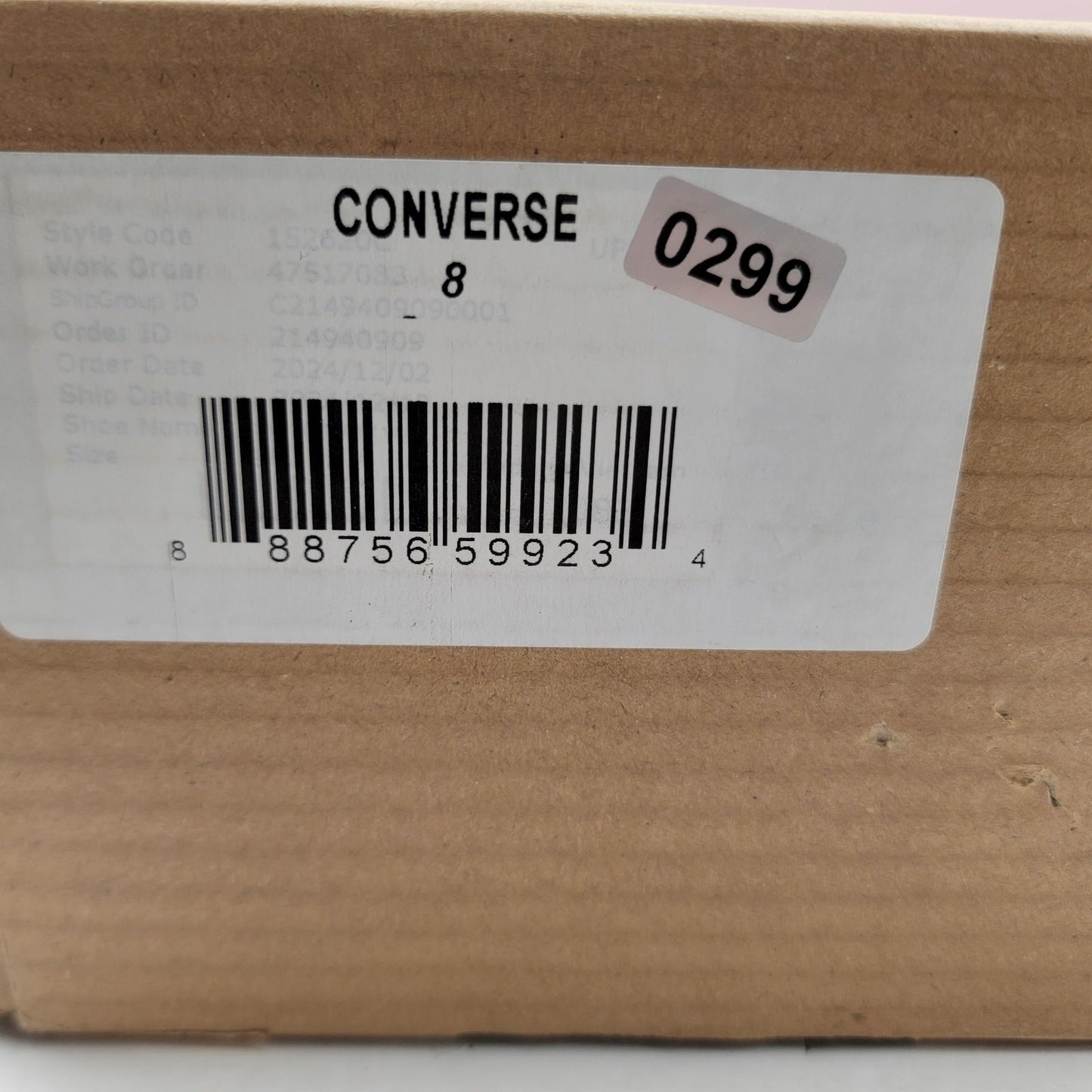 Converse By You CTAS Hi Red/Black Custom Sneakers - Size 87