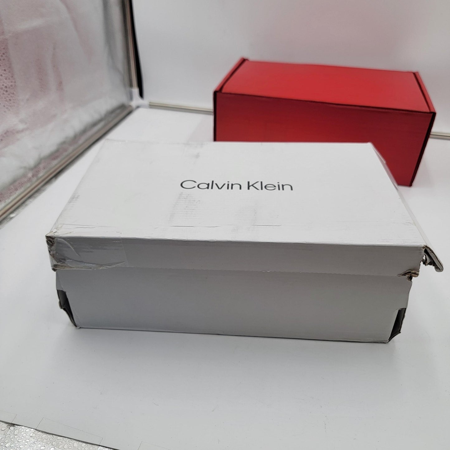 Calvin Klein Shoes Mens Size 9 Patent Loafers CM BERNARD Dress Formal Slip On7