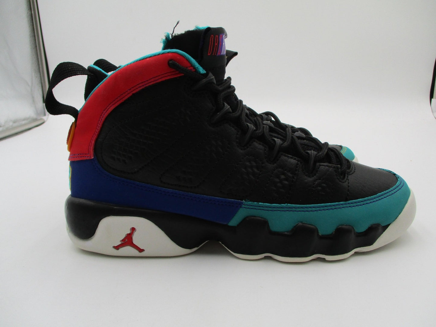 Air Jordan 9 Retro Dream It Do It Shoes Youth 5Y Black Multicolor Sneakers4