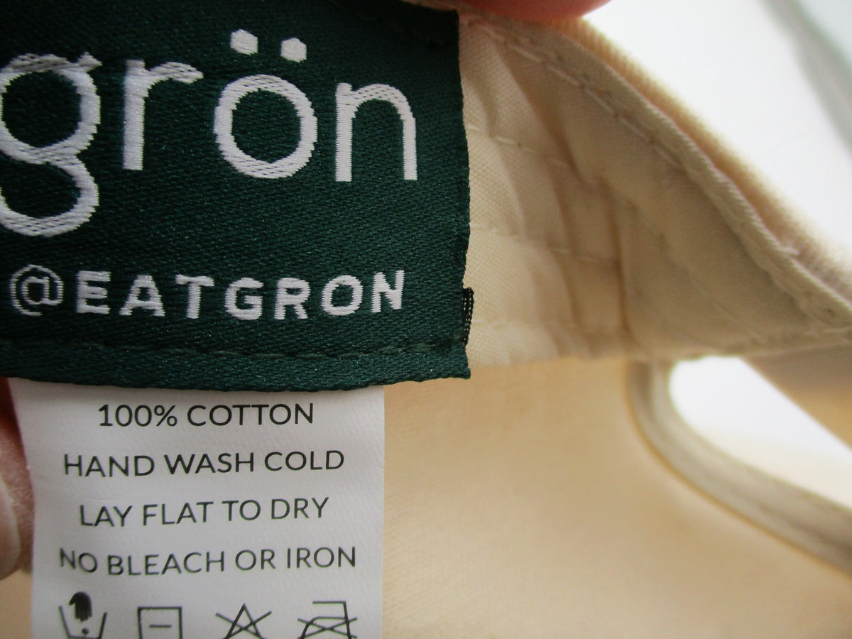 Gron Hat Cap Snap Back Mens One Size Beige Green Athletic Dept Twill Baseball13