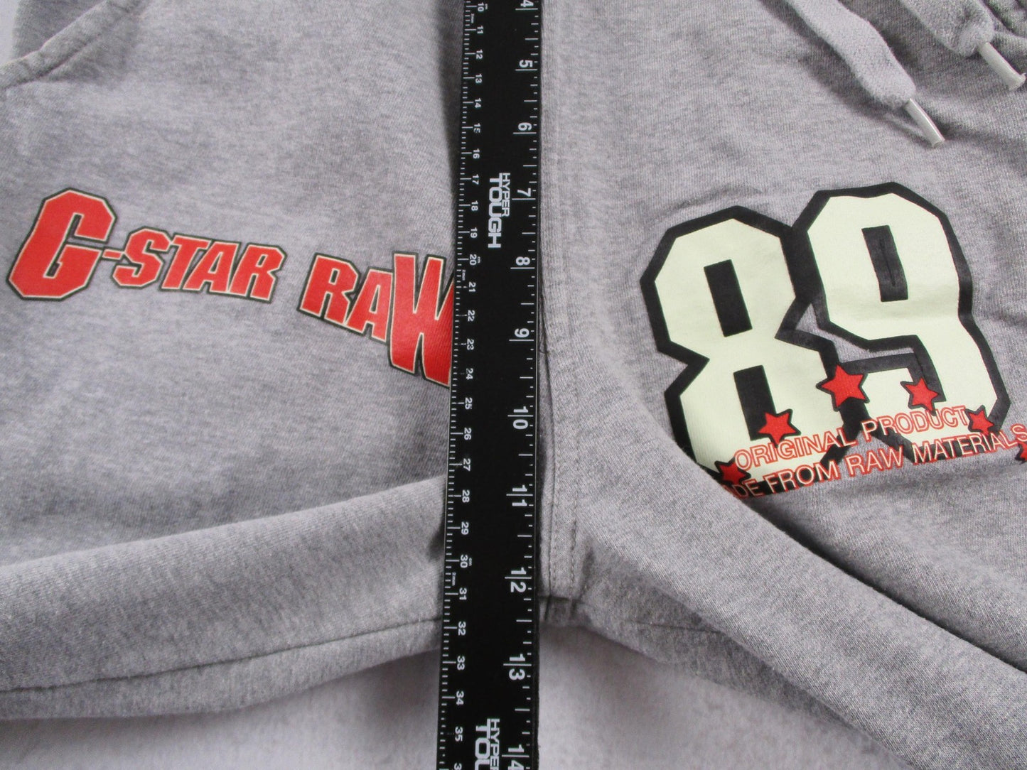 G-Star RAW Skyline SW Pants Mens XS Gray Fleece Joggers Sweatpants 89 Graphic13