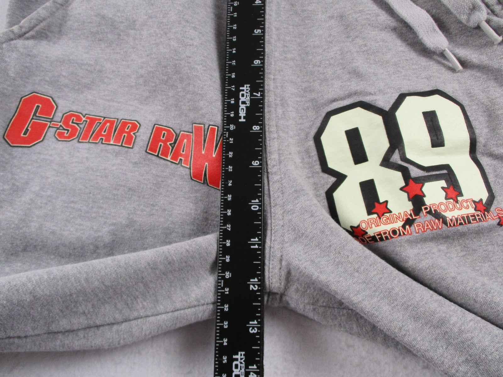 G-Star RAW Skyline SW Pants Mens XS Gray Fleece Joggers Sweatpants 89 Graphic13