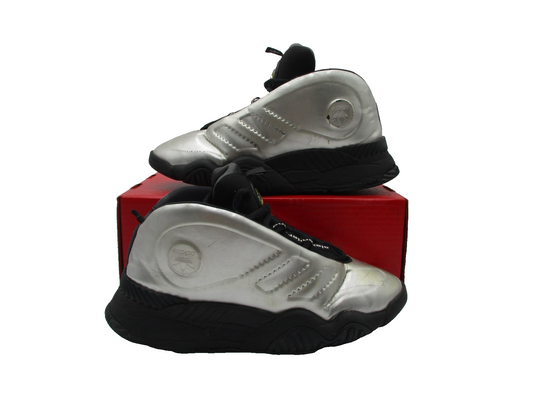 Adidas Alexander Wang Puff Trainer Shoes Mens Size 10.5 Silver Black Sneaker 1J80