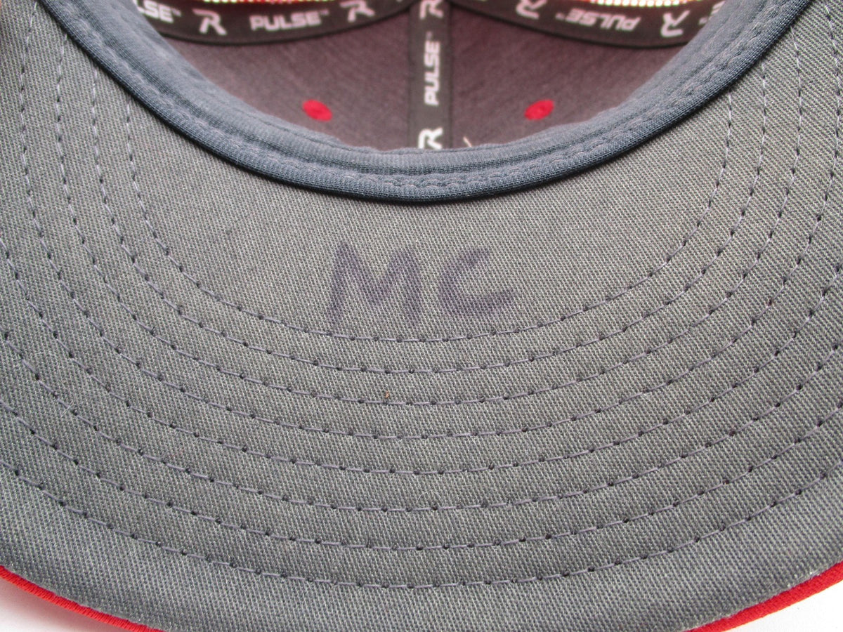Richardson Hat Cap Fitted Men S/M Red Cincinatti Spring Training Trucker PTS 20M10