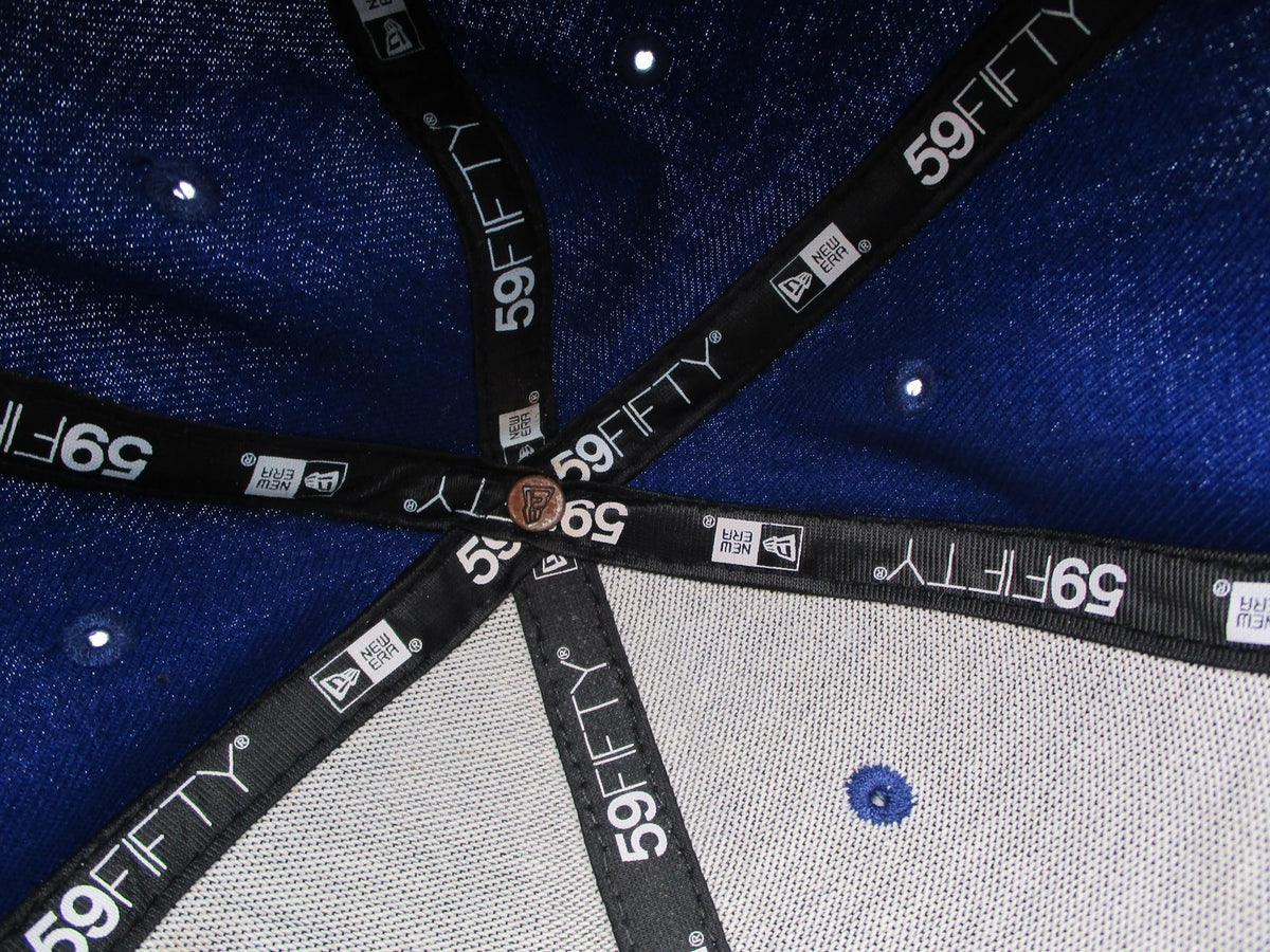 Los Angeles Dodgers Hat Cap Fitted Mens 7 5/8 Blue MLB Baseball 59FIFTY New Era12
