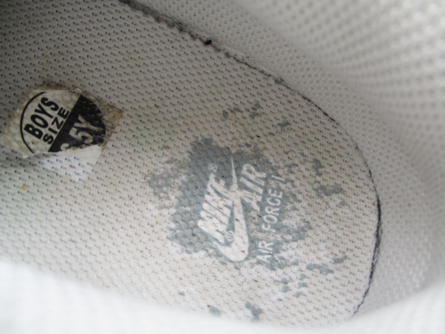 Nike Air Force 1 Shoes Youth Size 6.5Y White Low Leather AF1 DH2920111 (1E8)13
