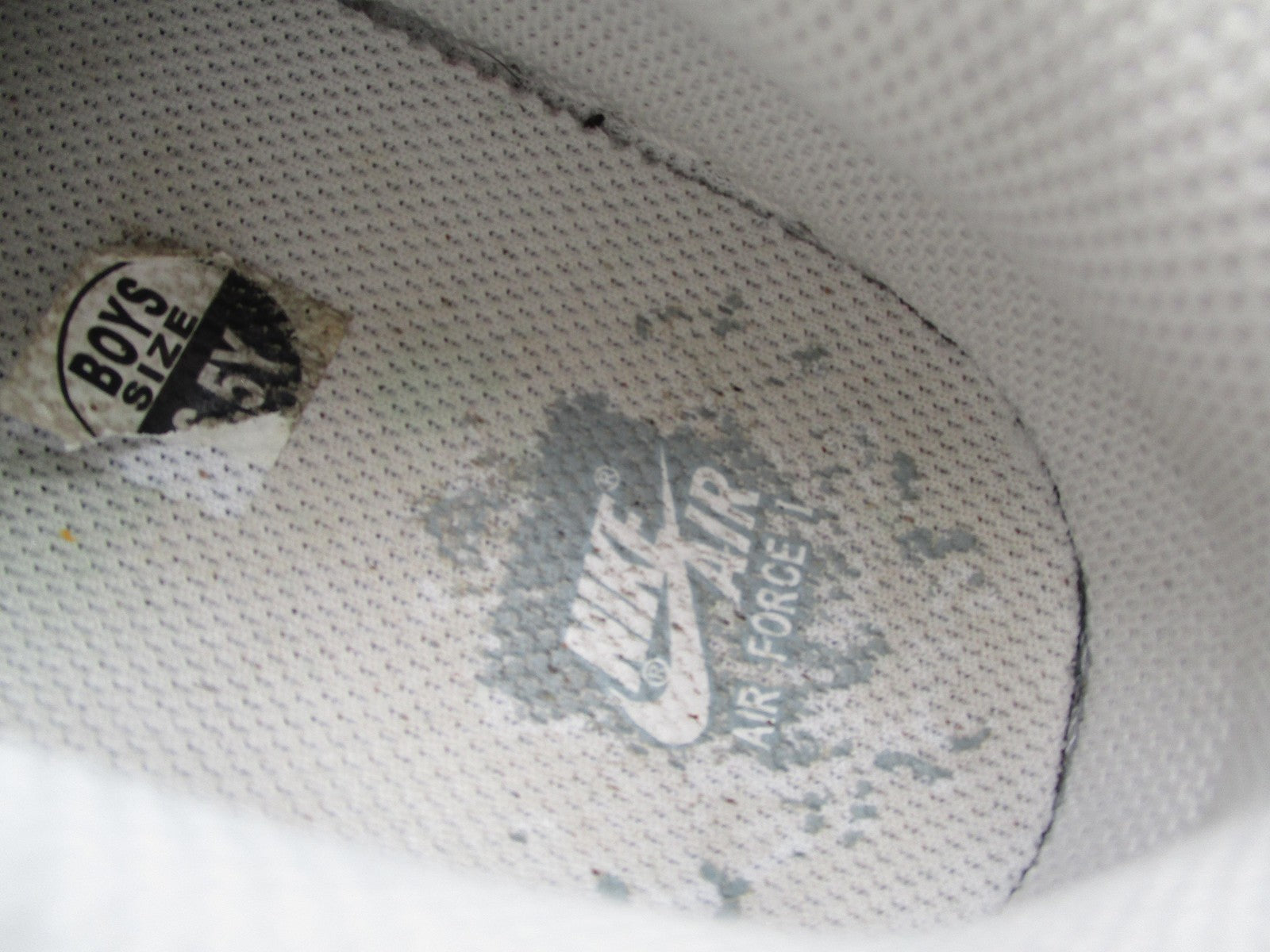 Nike Air Force 1 Shoes Youth Size 6.5Y White Low Leather AF1 DH2920111 (1E8)13