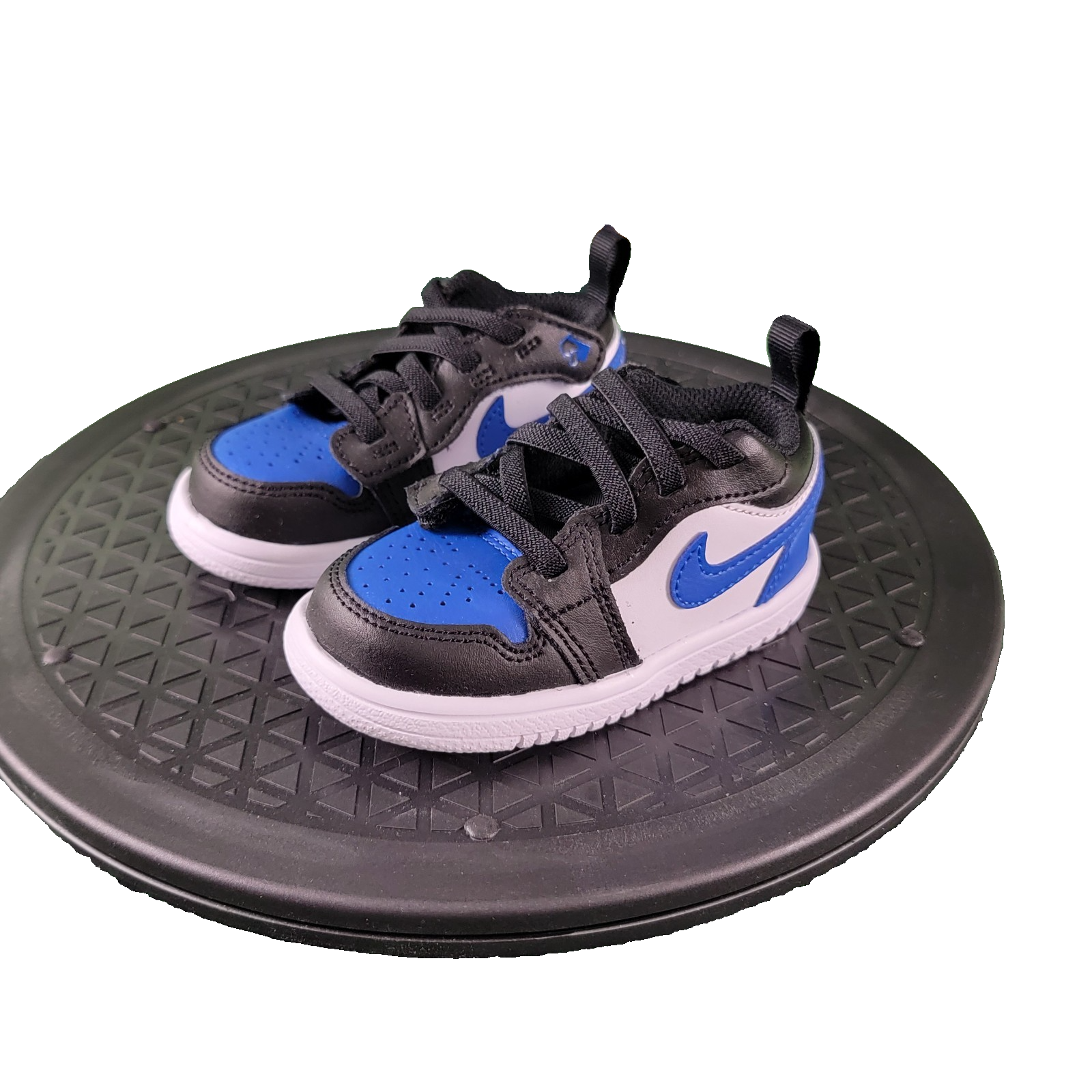 Nike Air Jordan 1 Low Alt TD White Royal Blue Black Baby Toddler Shoes 5C New0