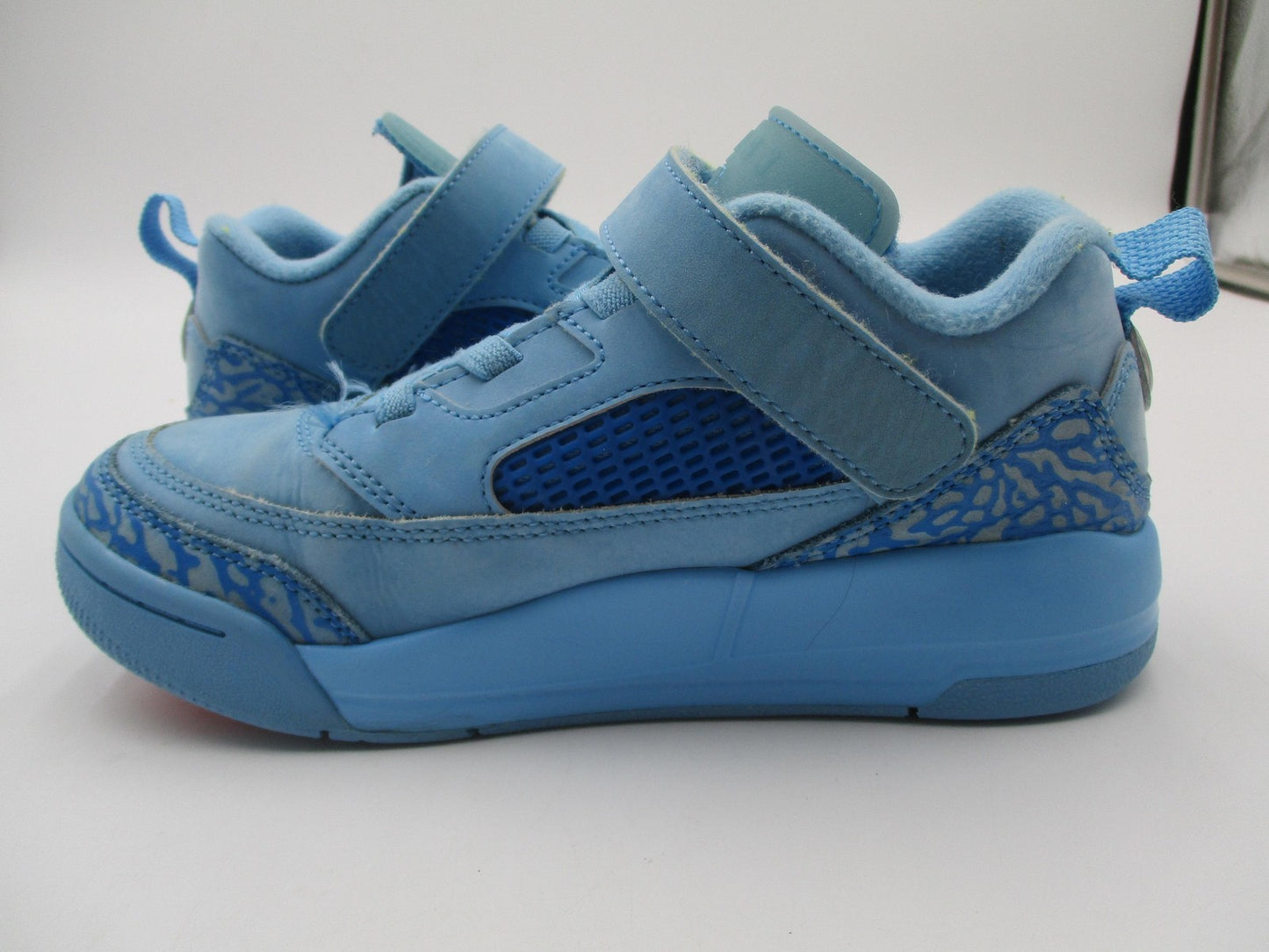 Jordan Spizike Low Oilers Shoes Youth 2Y Blue Basketball Sneakers FQ3951-4009