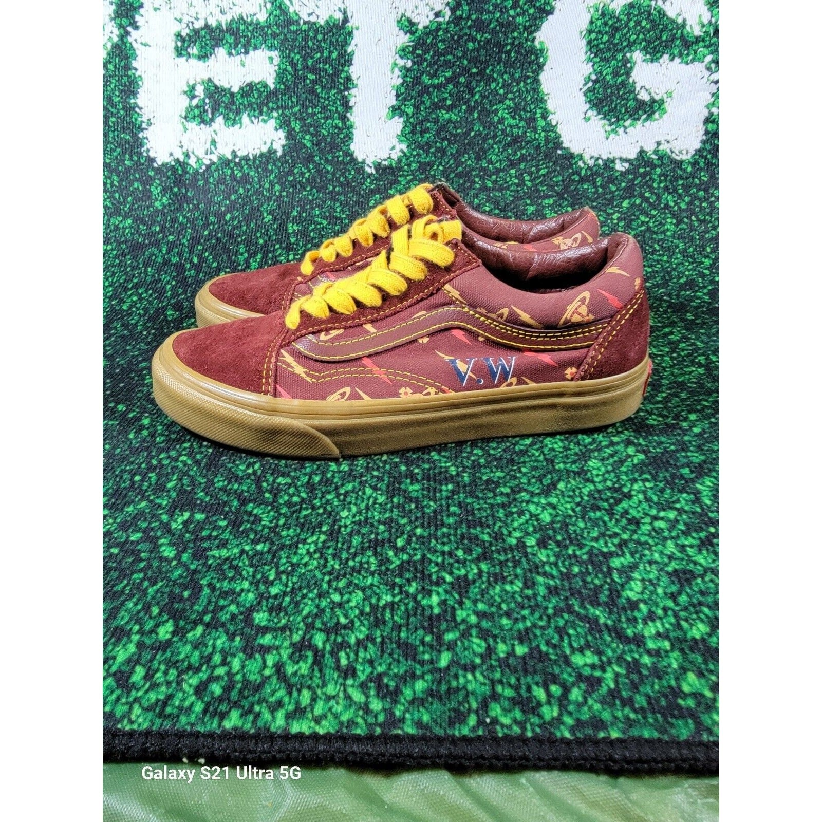 VANS X VIVIENNE WESTWOOD OLD SKOOL ANGLOMANIA Sz 71