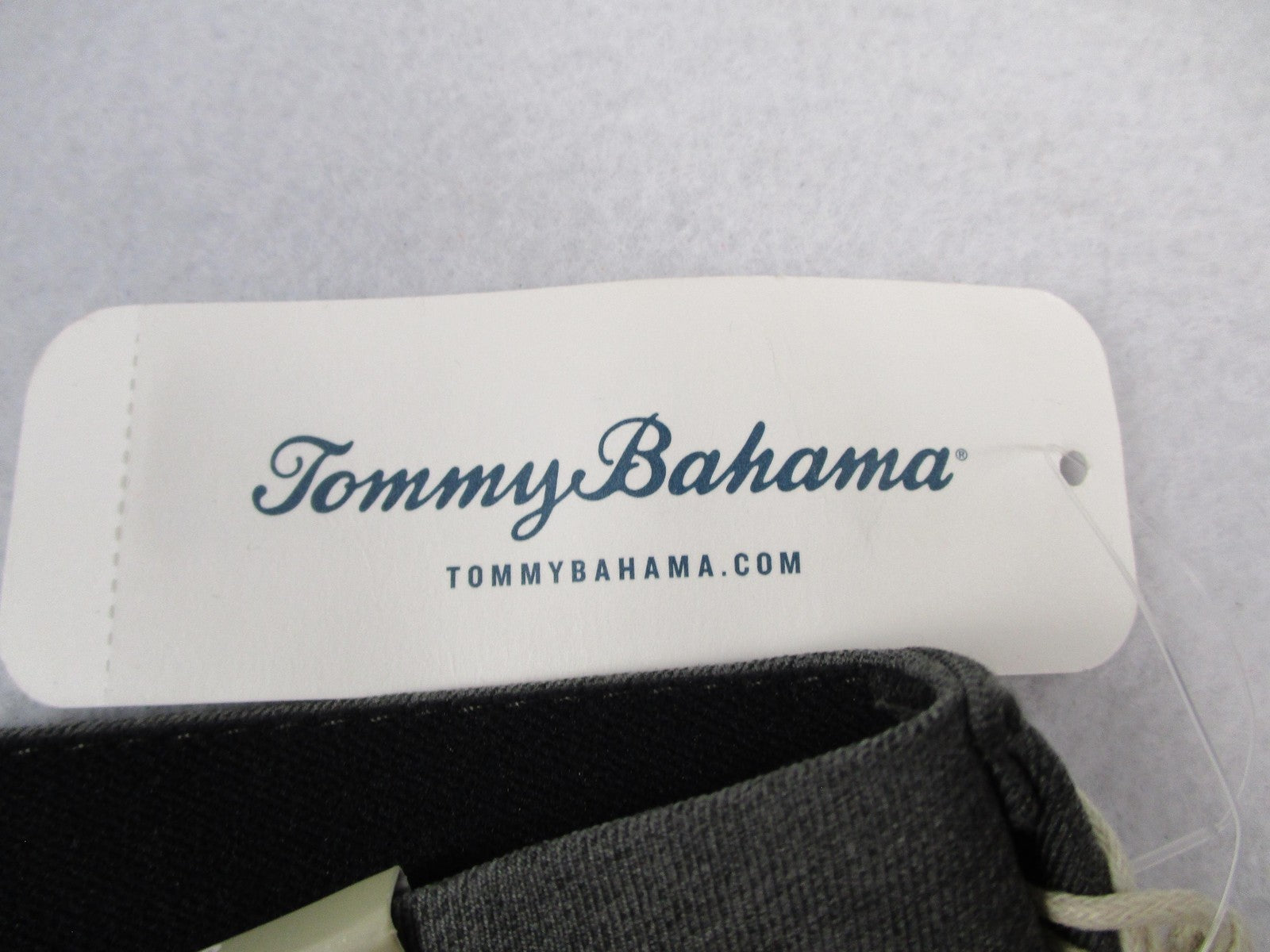 Tommy Bahama On Par 5 Pocket Pants Mens 32x32 Gray Golf Knit Stretch Khakis 12425