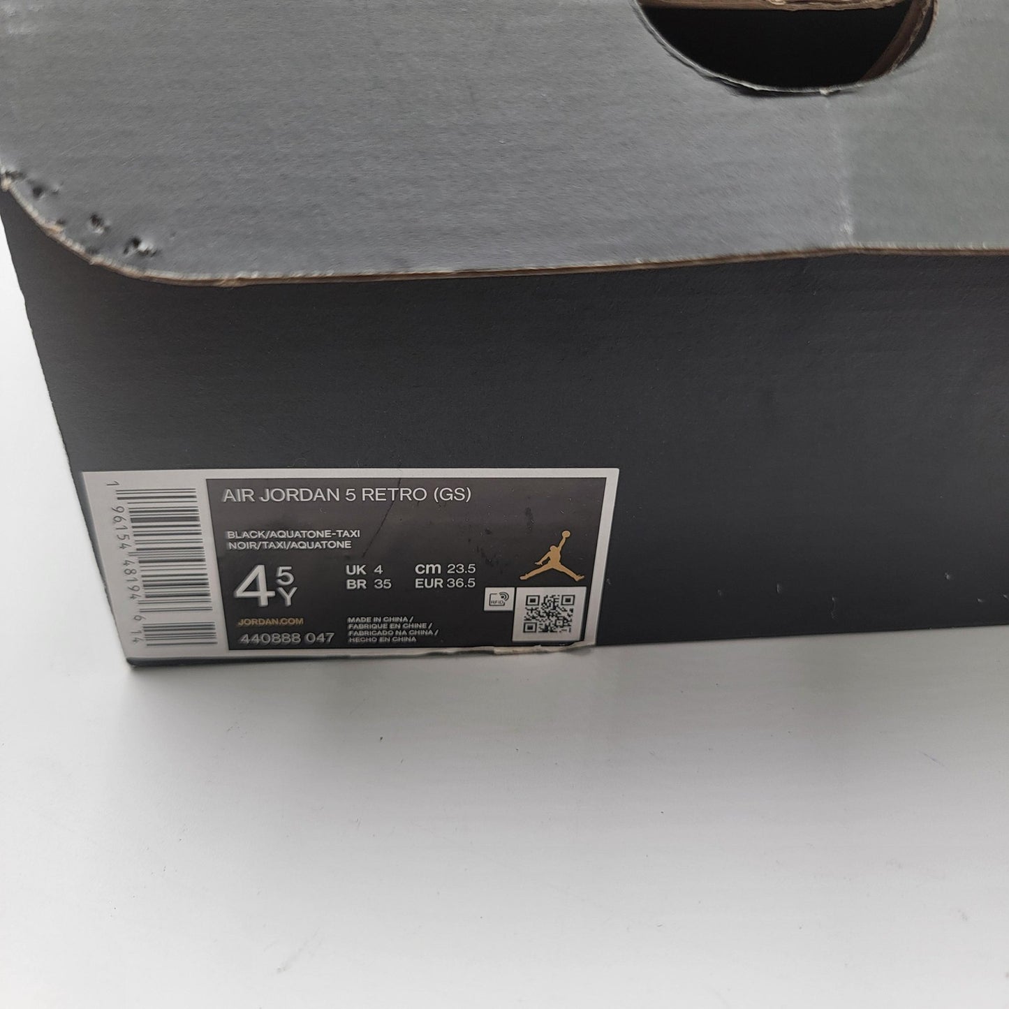 Air Jordan 5 Retro Shoes Youth Size 4.5Y GS OG Box 4408880477