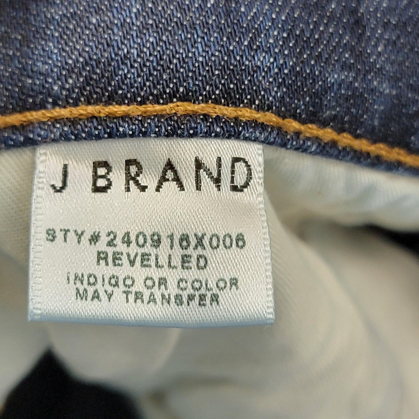 J Brand Jeans Mens 32 Blue Kane Slim Straight Stretch Indigo Denim Made USA 11842