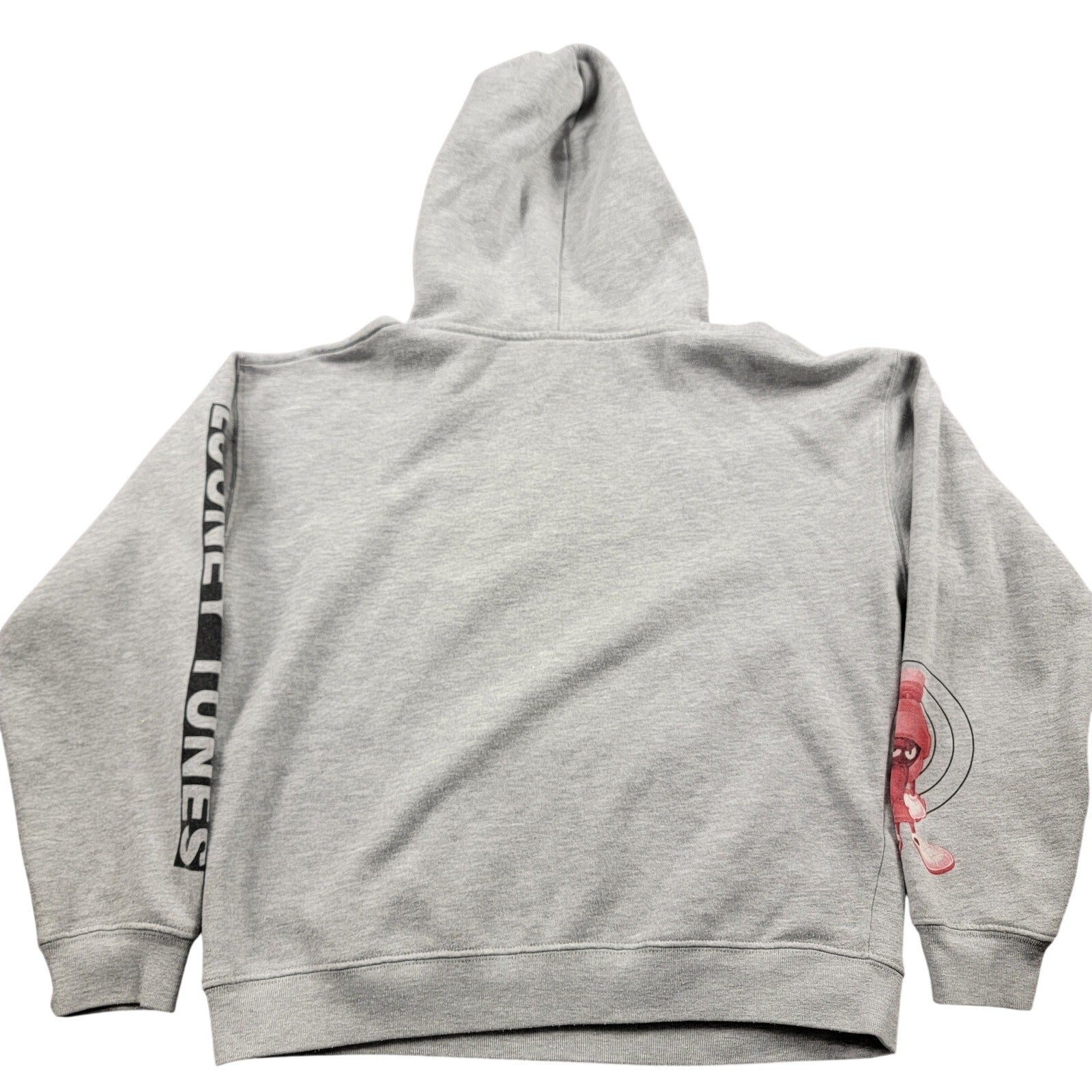 Looney Tunes Bugs Bunny Taz Hoodie Gray Mens M Used Graphic