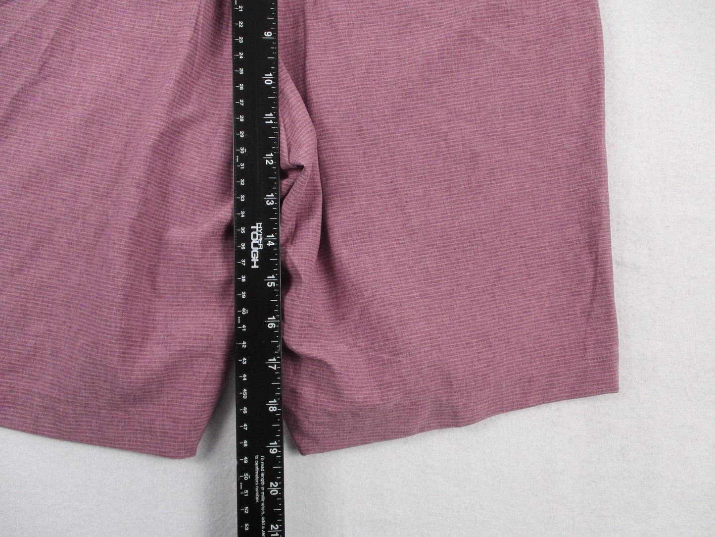 Walter Hagen Performance 11 Golf Shorts Mens 30 Beet Purple Micro Lines
