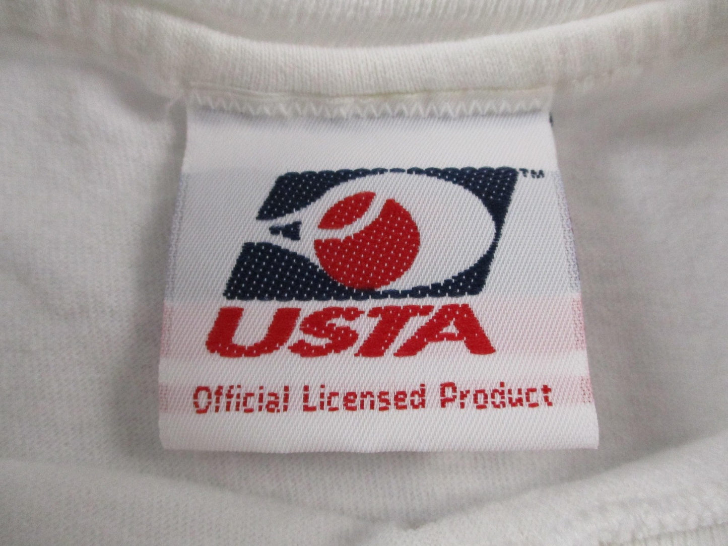 Vintage USTA 90's US Open Shirt & Hat Mens XL White Tennis Arthur Ashe Nike 141810