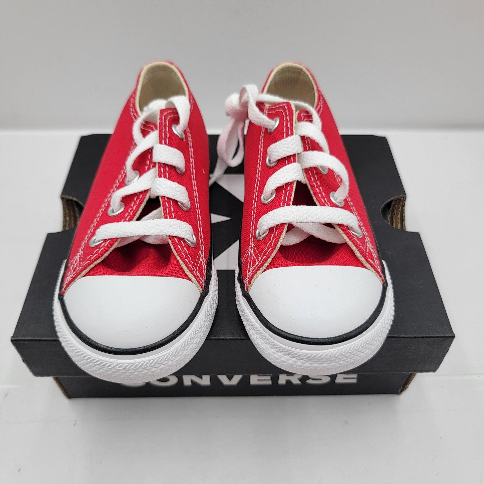 Converse Chuck Taylor All Star Shoes Infant Low Top Canvas Size 8 Sneakers2